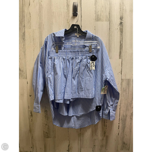 Short Set 2pc By Cmc In Blue, Size: S
