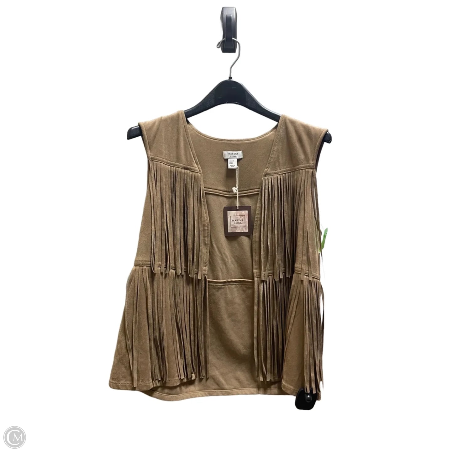 Vest Other By Clothes Mentor In Brown, Size: M
