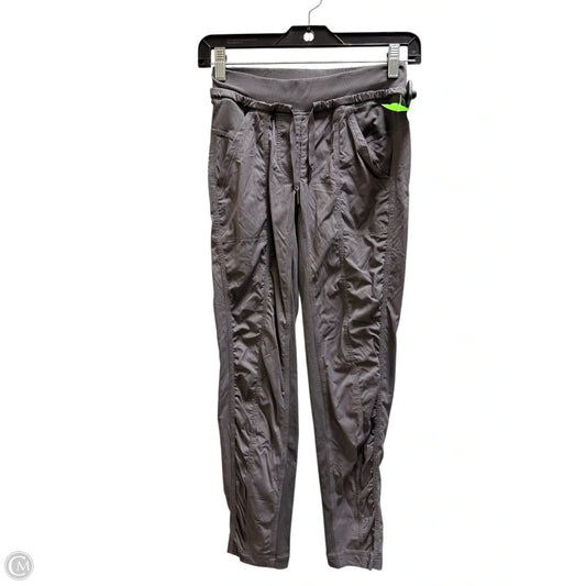 Athletic Pants By Lululemon In Grey, Size: 0