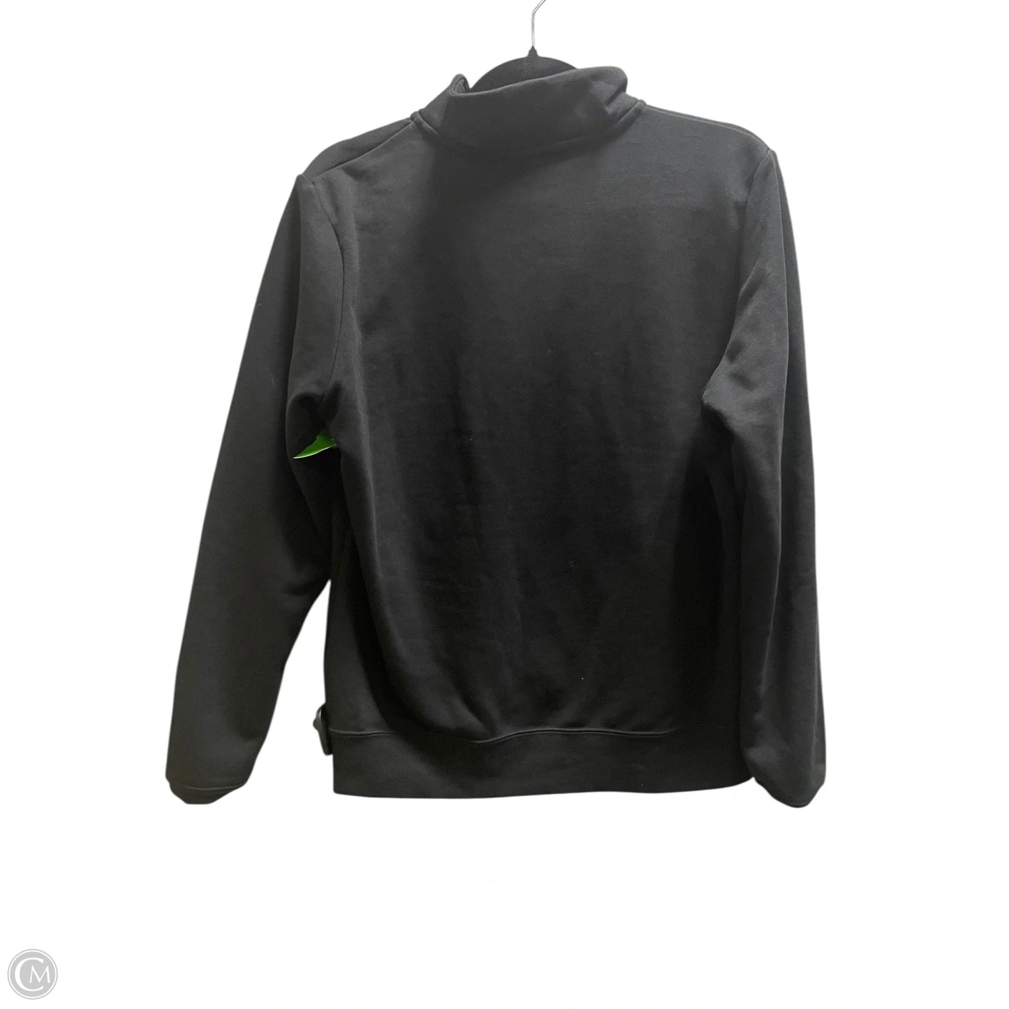 Athletic Sweatshirt Crewneck By Nike Apparel In Black, Size: S