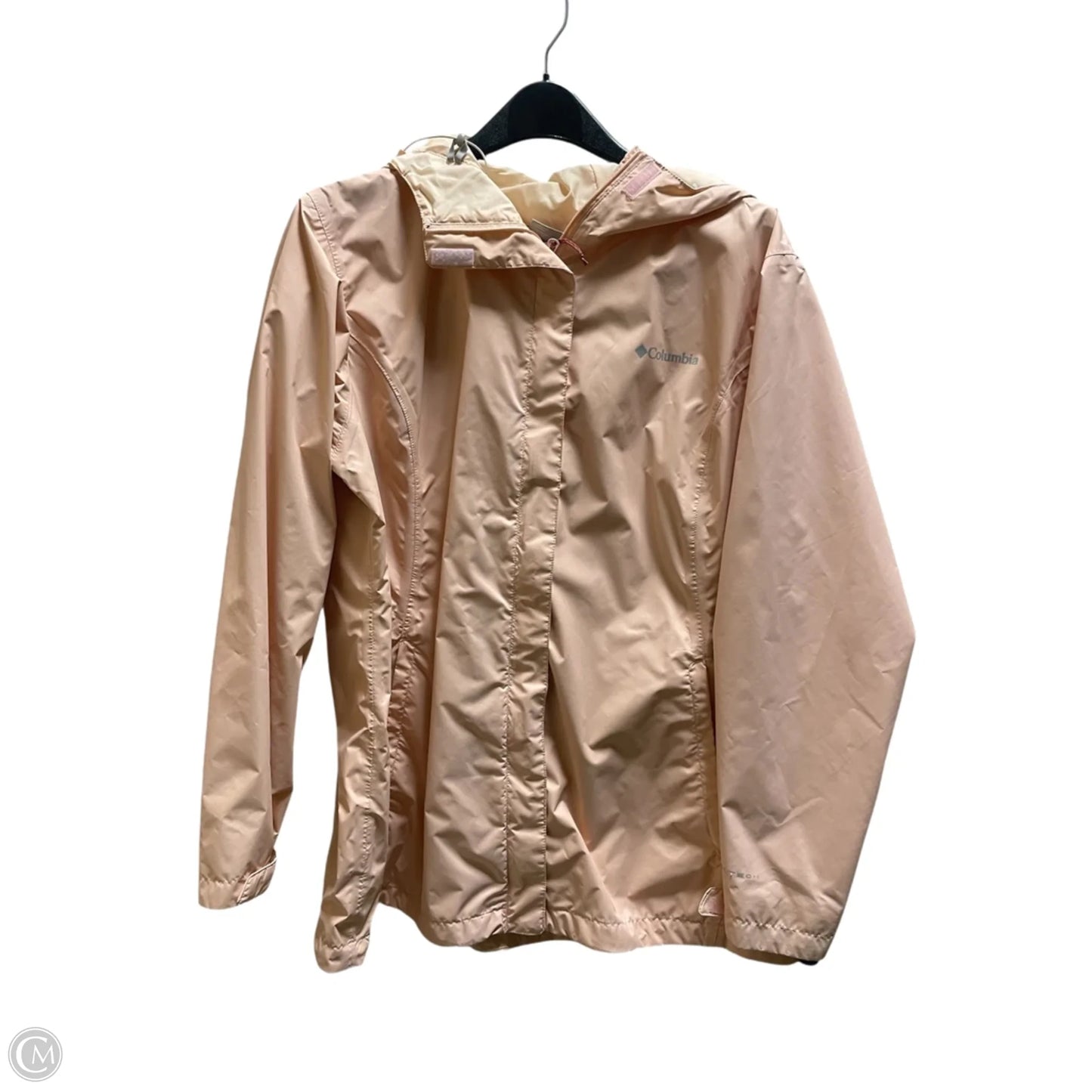 Jacket Windbreaker By Columbia In Pink, Size: 1x