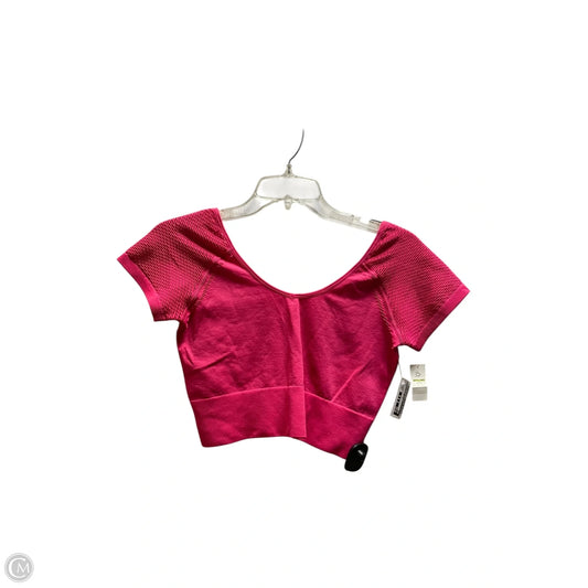 Athletic Top Short Sleeve By Offline By Aerie In Pink, Size: M