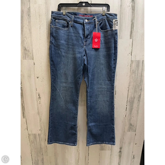 Jeans Boot Cut By Lucky Brand In Blue Denim, Size: 14