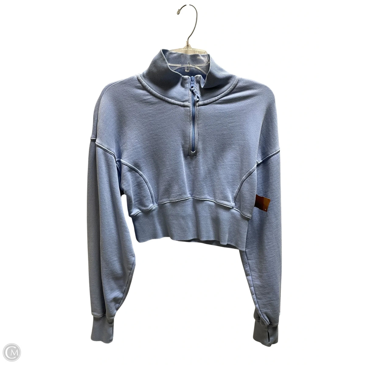 Sweatshirt Collar By Offline In Blue, Size: M