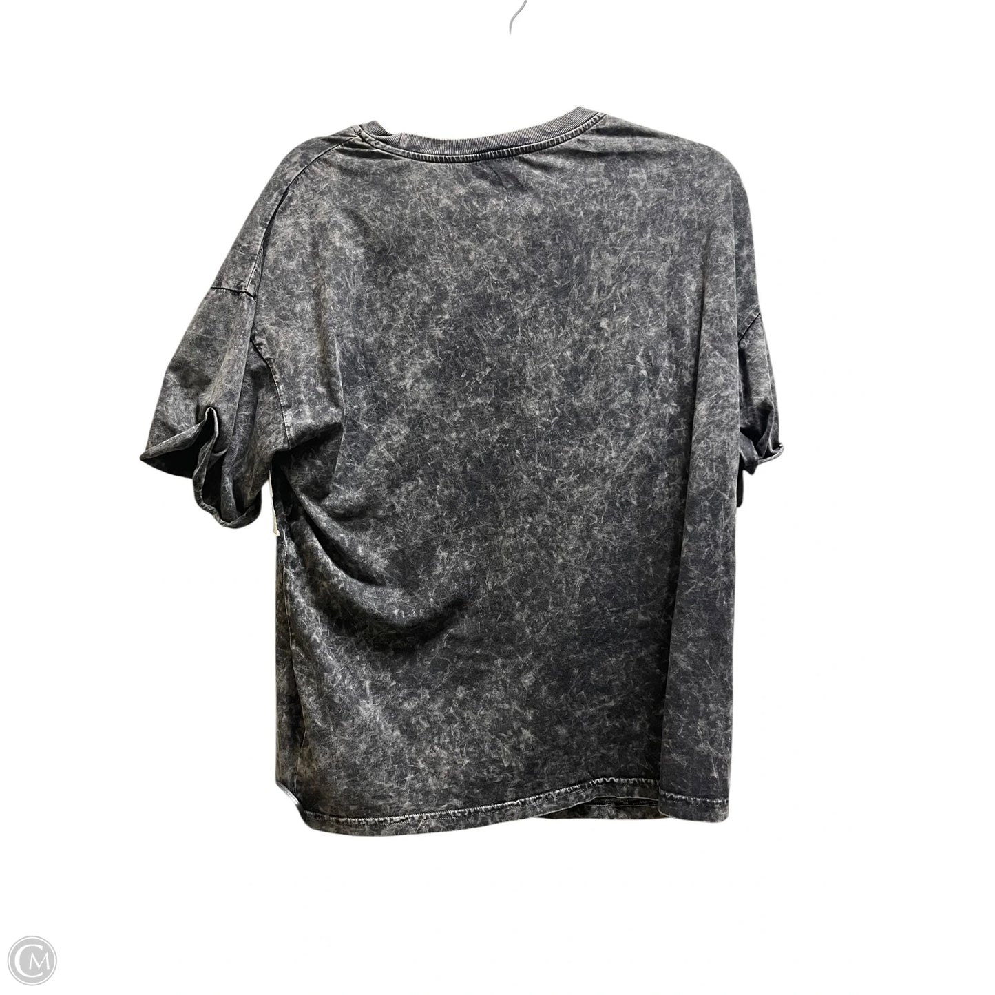 Top Short Sleeve By Clothes Mentor In Grey, Size: S