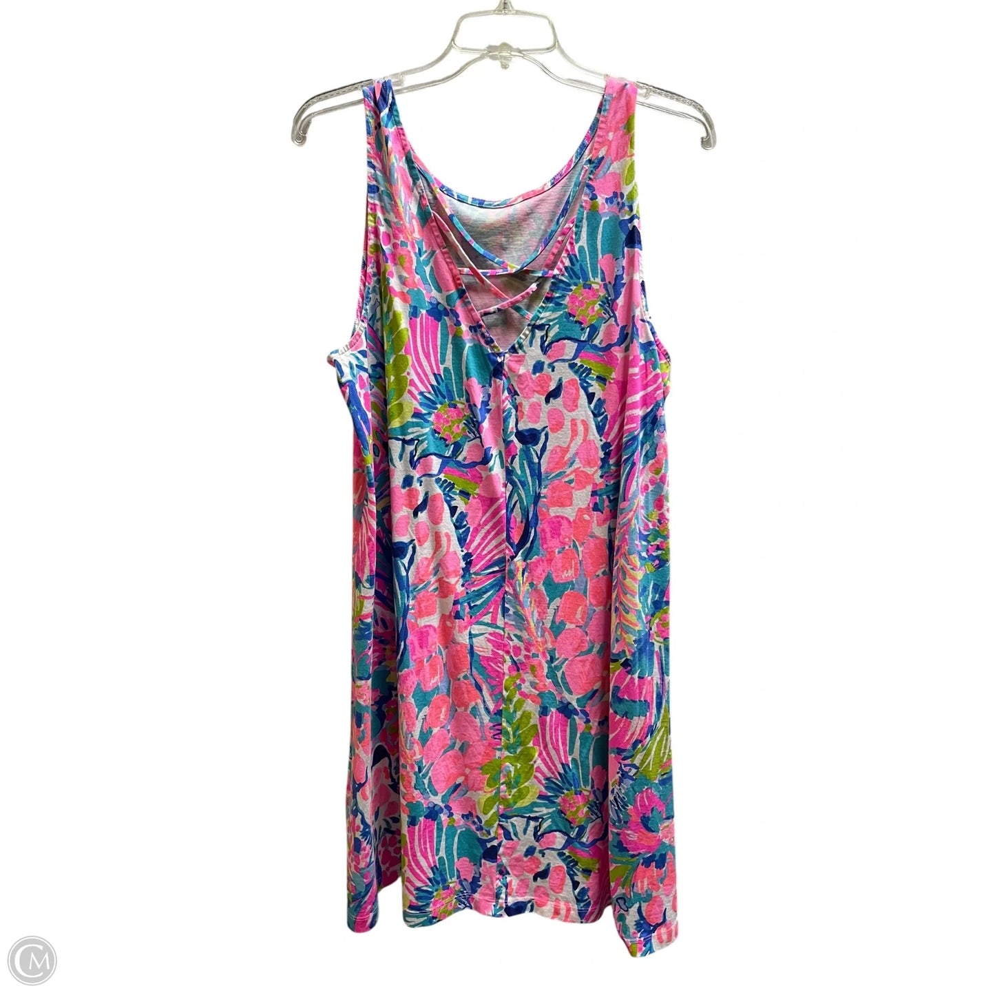 Dress Designer By Lilly Pulitzer In Pink, Size: Xl