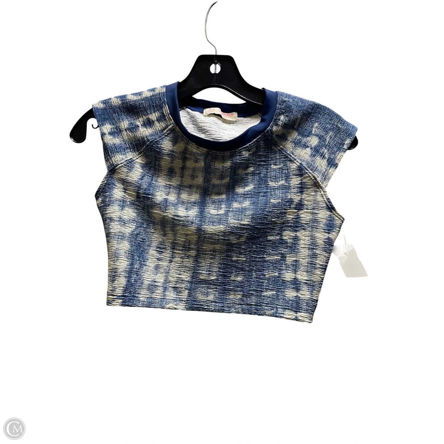 Top Short Sleeve By Free People In Blue, Size: S