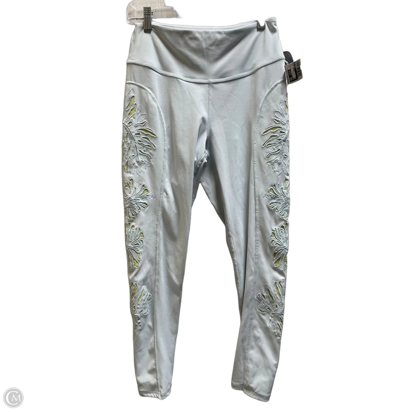 Athletic Leggings By Free People In Blue, Size: M