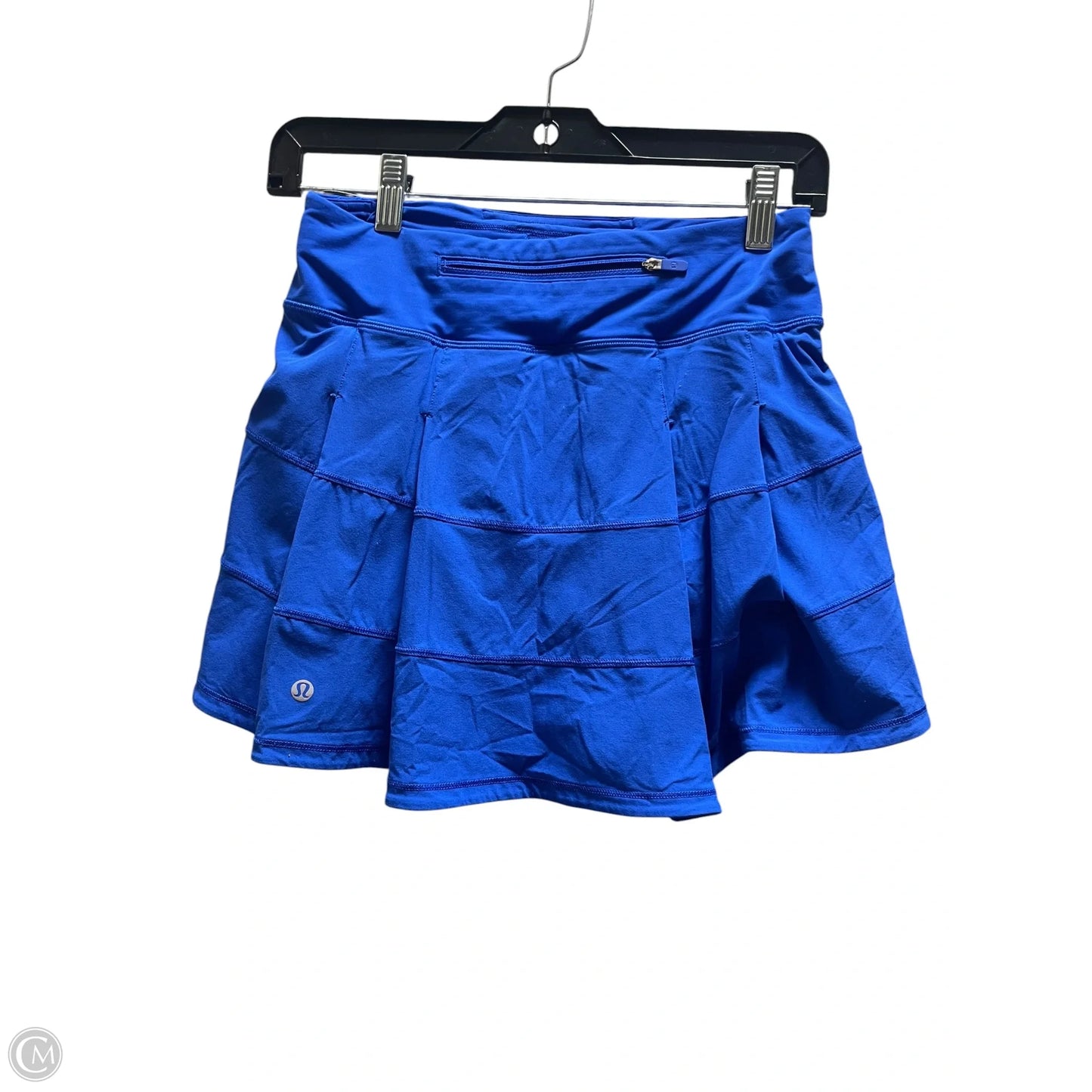 Athletic Skirt By Lululemon In Blue, Size: 2