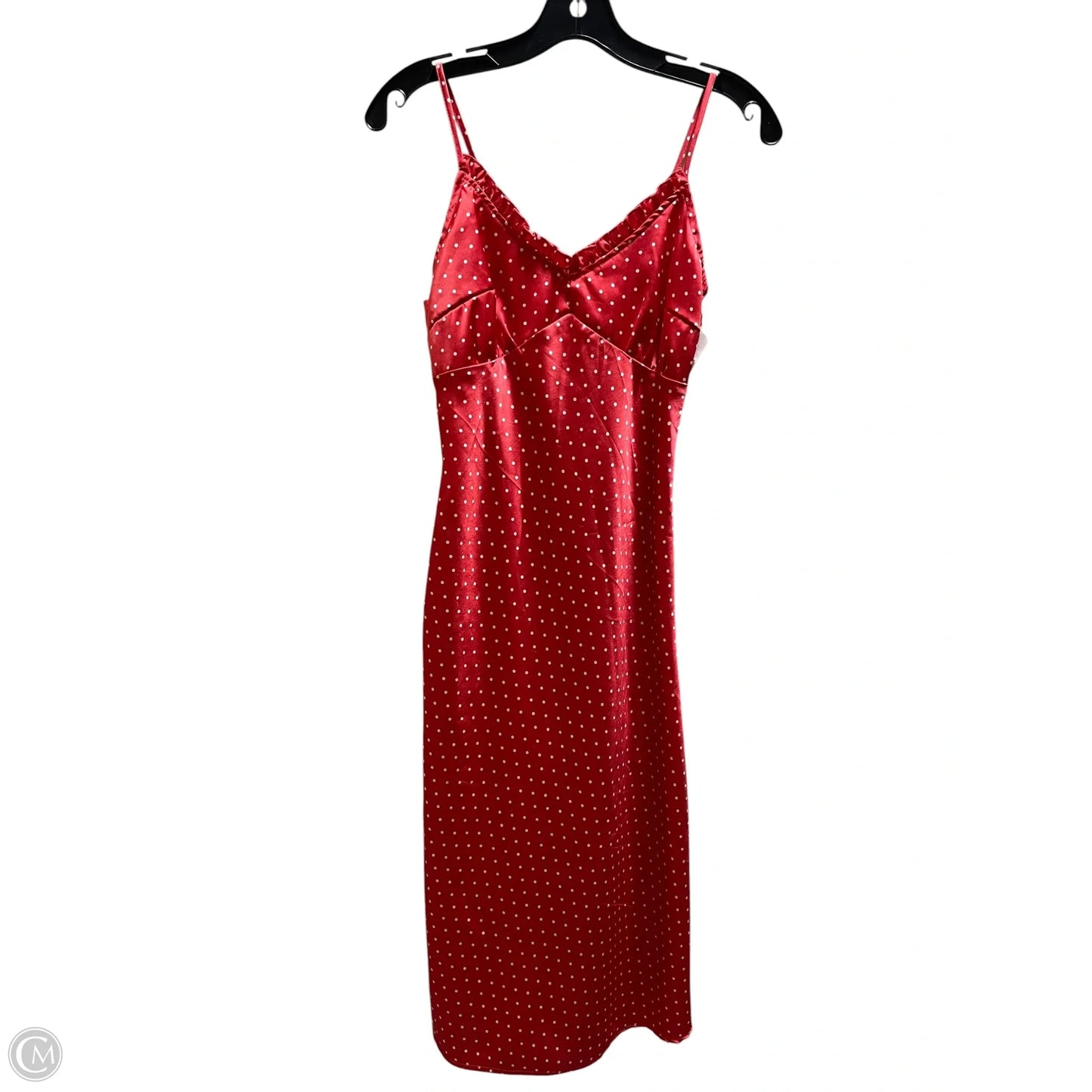 Dress Casual Midi By Japna In Red, Size: S