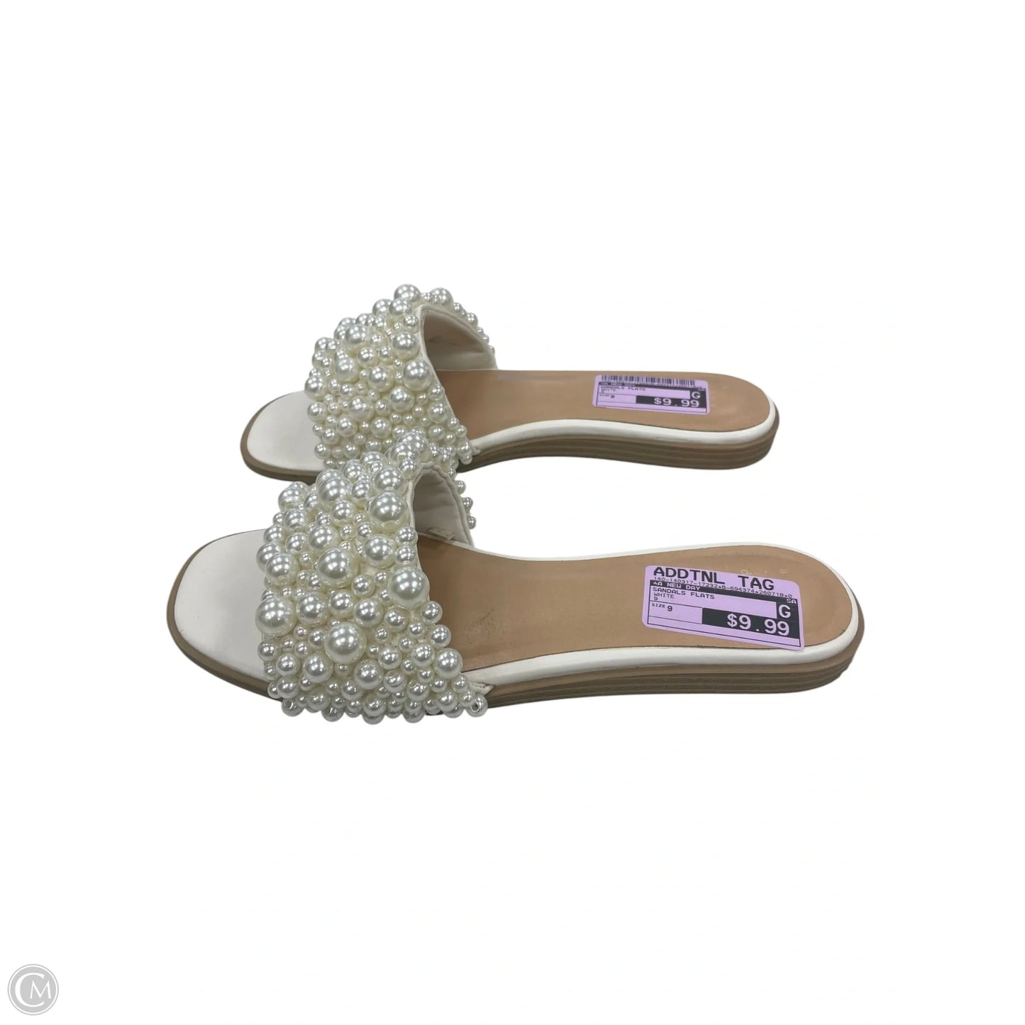 Sandals Flats By A New Day In White, Size: 9