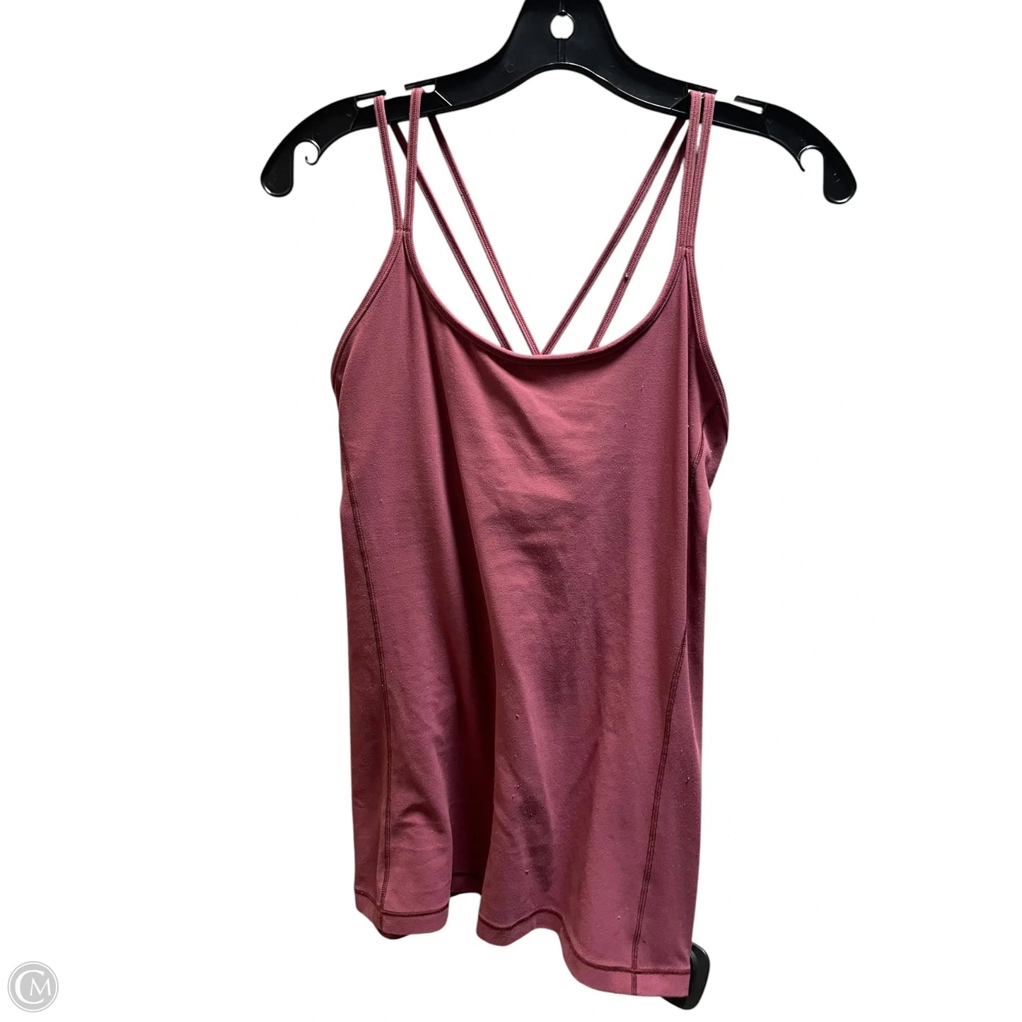 Athletic Tank Top By Lululemon In Pink, Size: 8