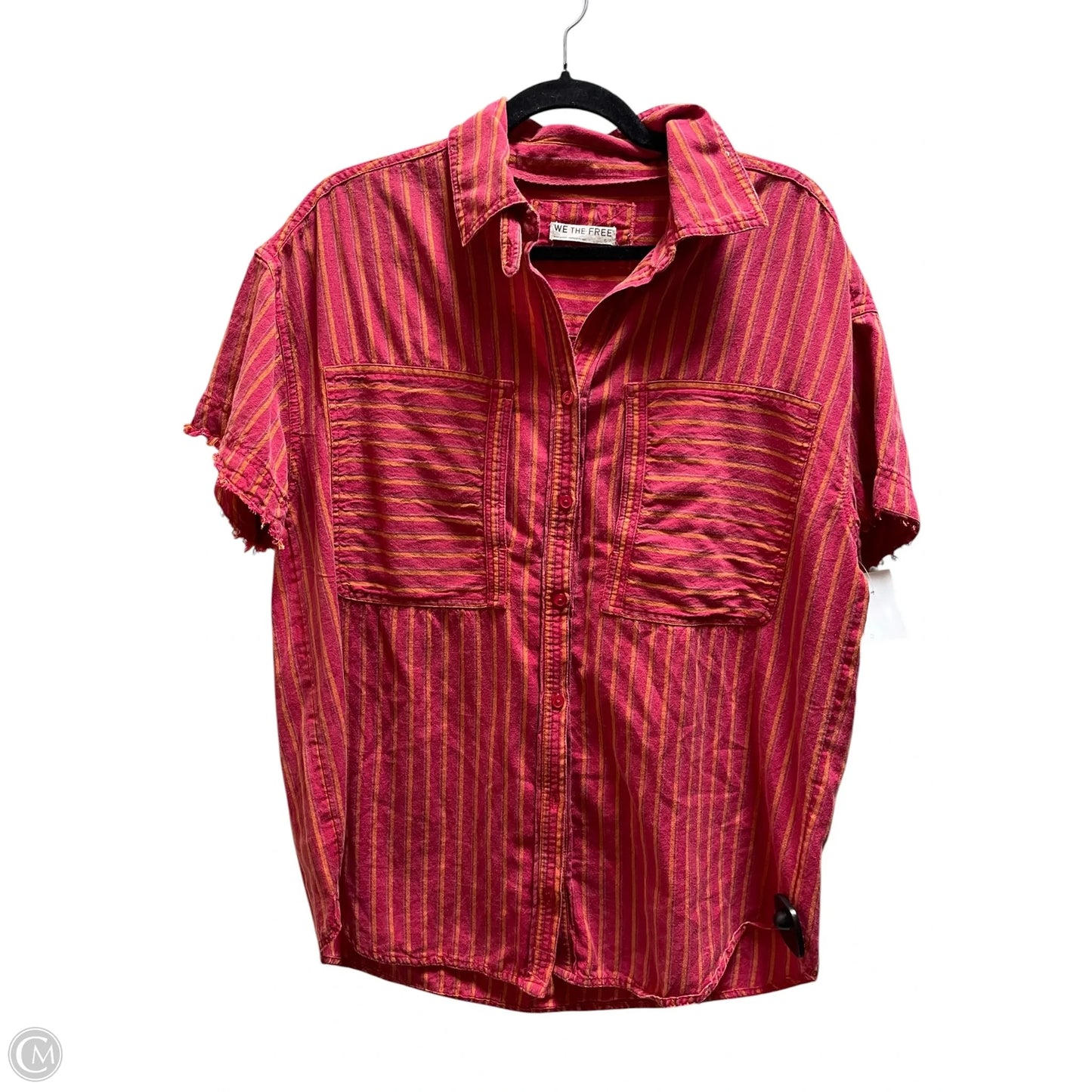 Top Short Sleeve By We The Free In Red, Size: S