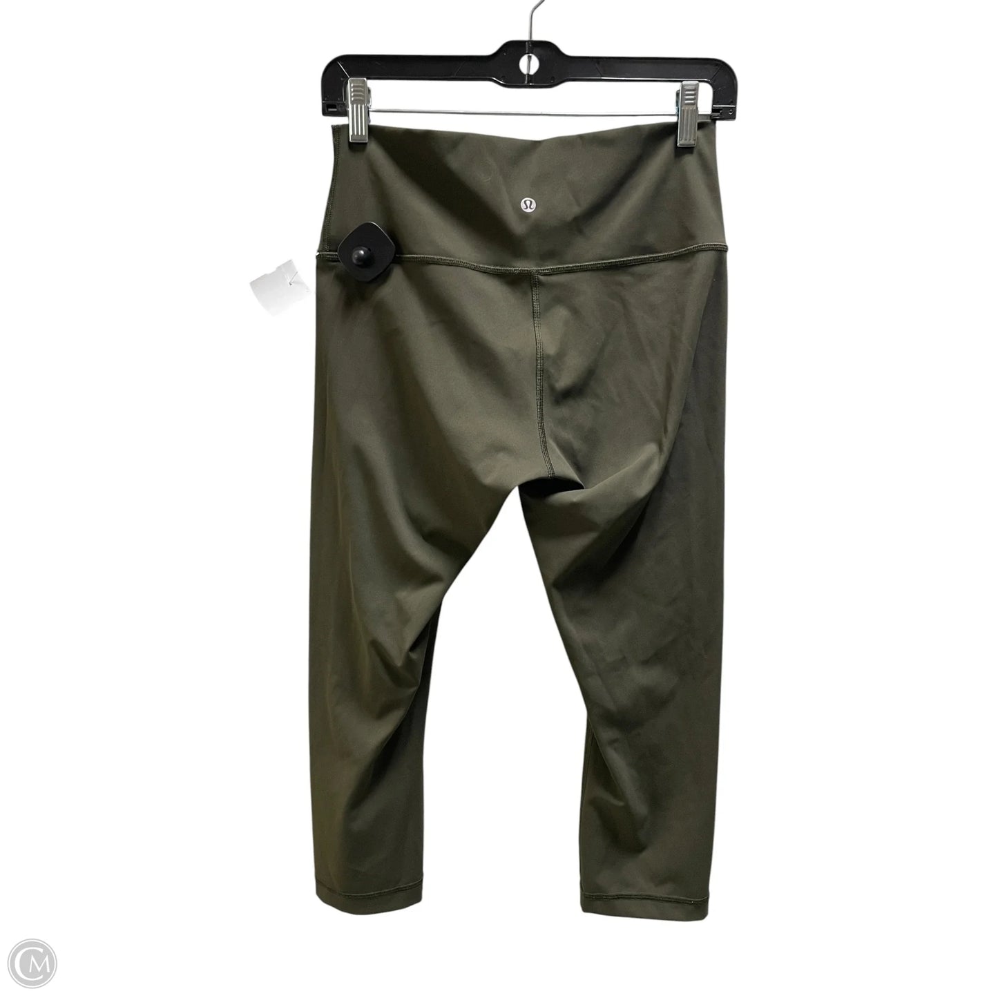 Athletic Capris By Lululemon In Green, Size: 8