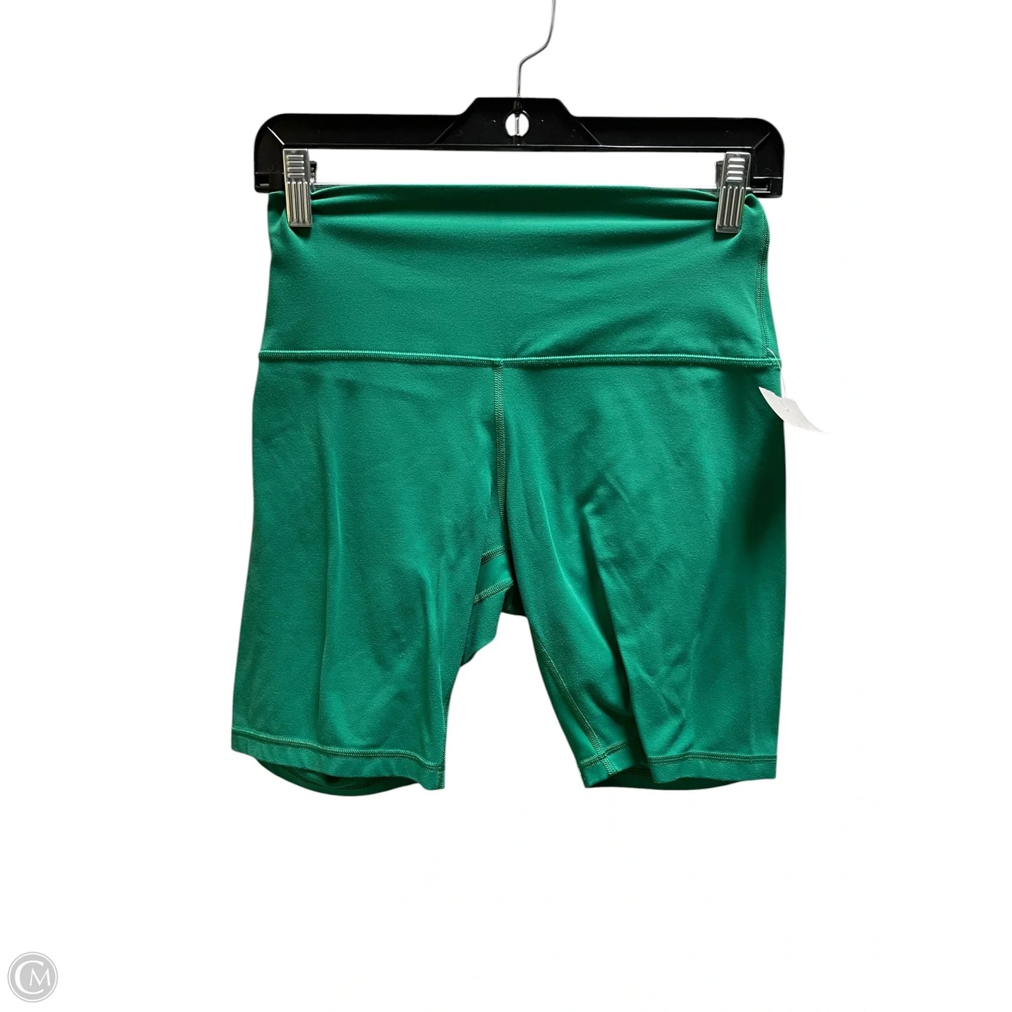 Athletic Shorts By Lululemon In Green, Size: 8