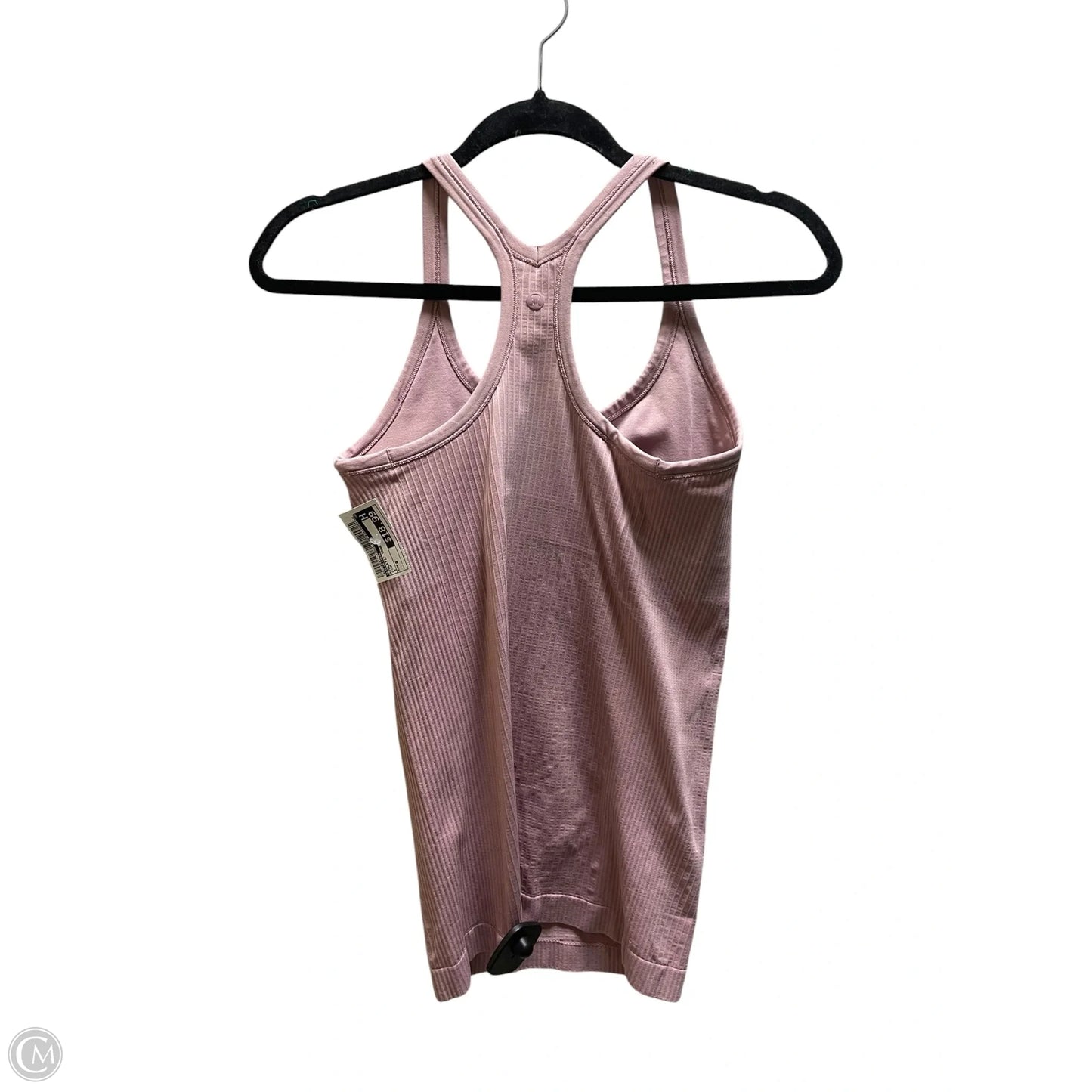 Athletic Tank Top By Lululemon In Pink, Size: 6