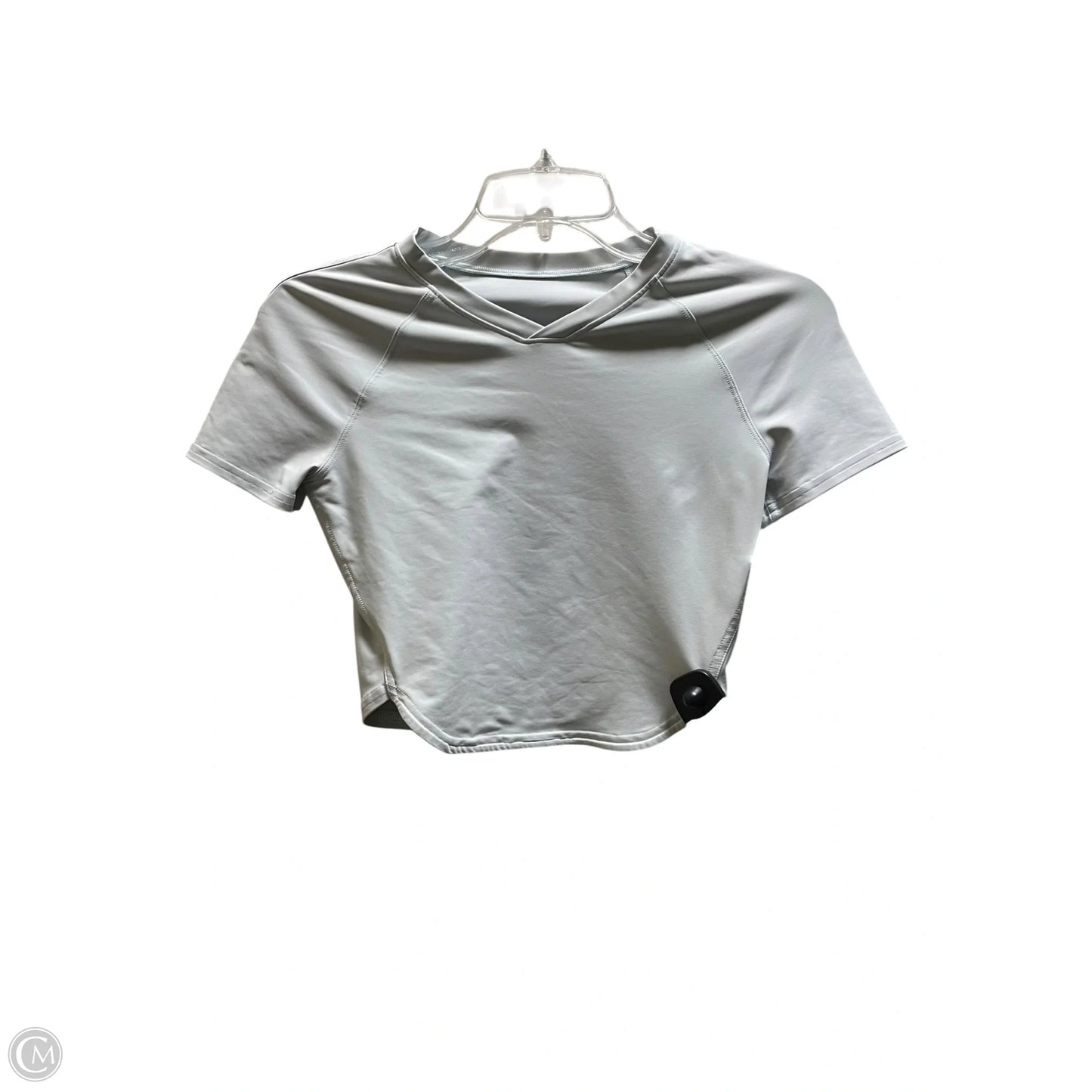 Athletic Top Short Sleeve By Lululemon In Blue, Size: S