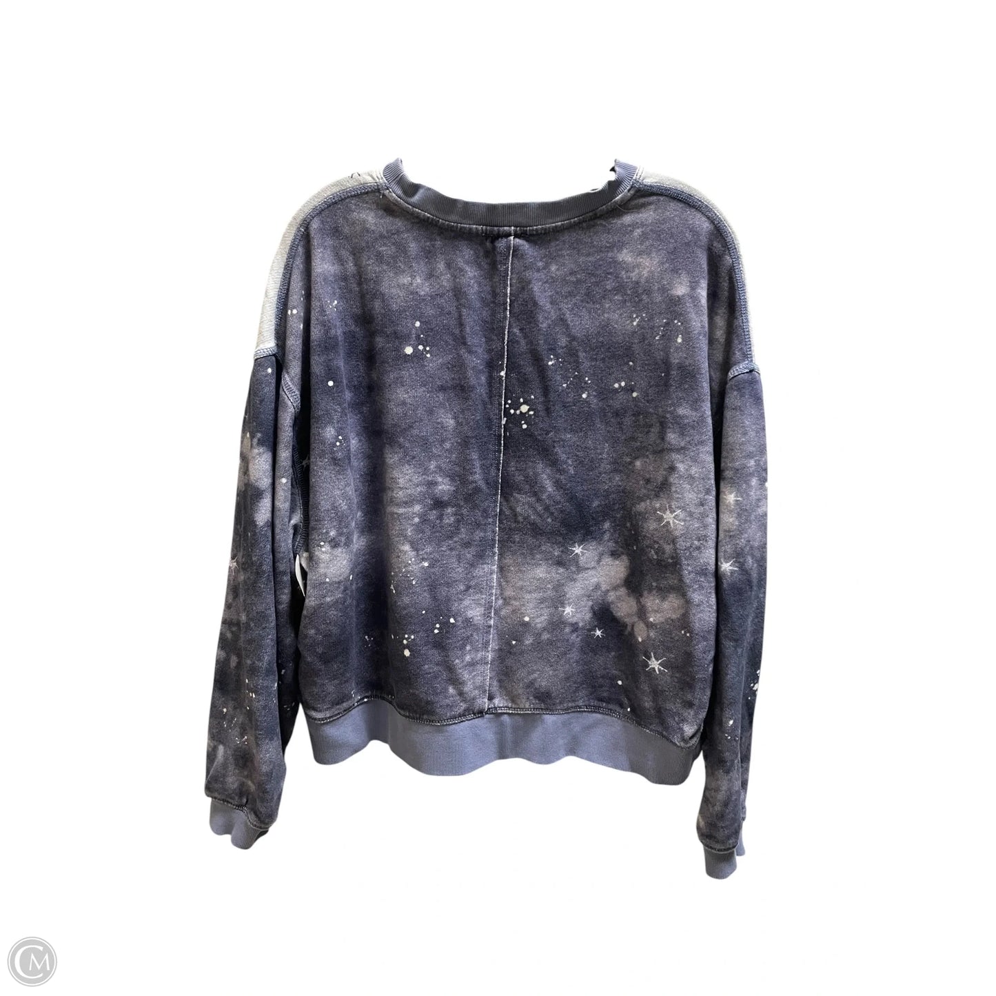 Sweatshirt Crewneck By Pilcro In Blue, Size: S