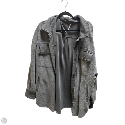 Top Long Sleeve By Free People In Grey, Size: L