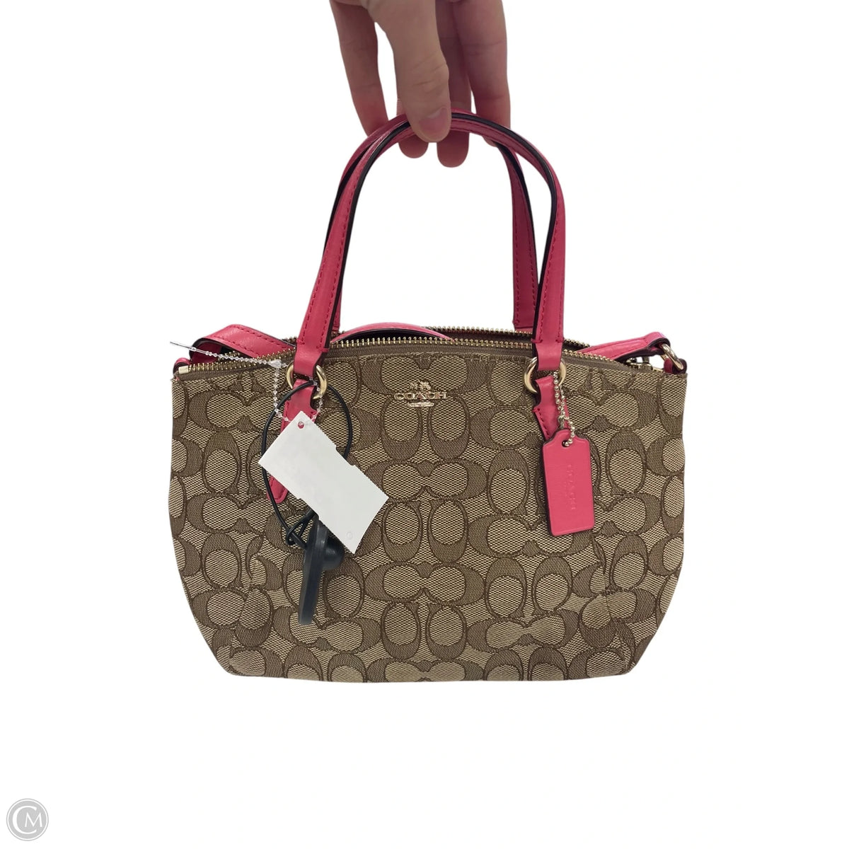Handbag Designer By Coach, Size: Small