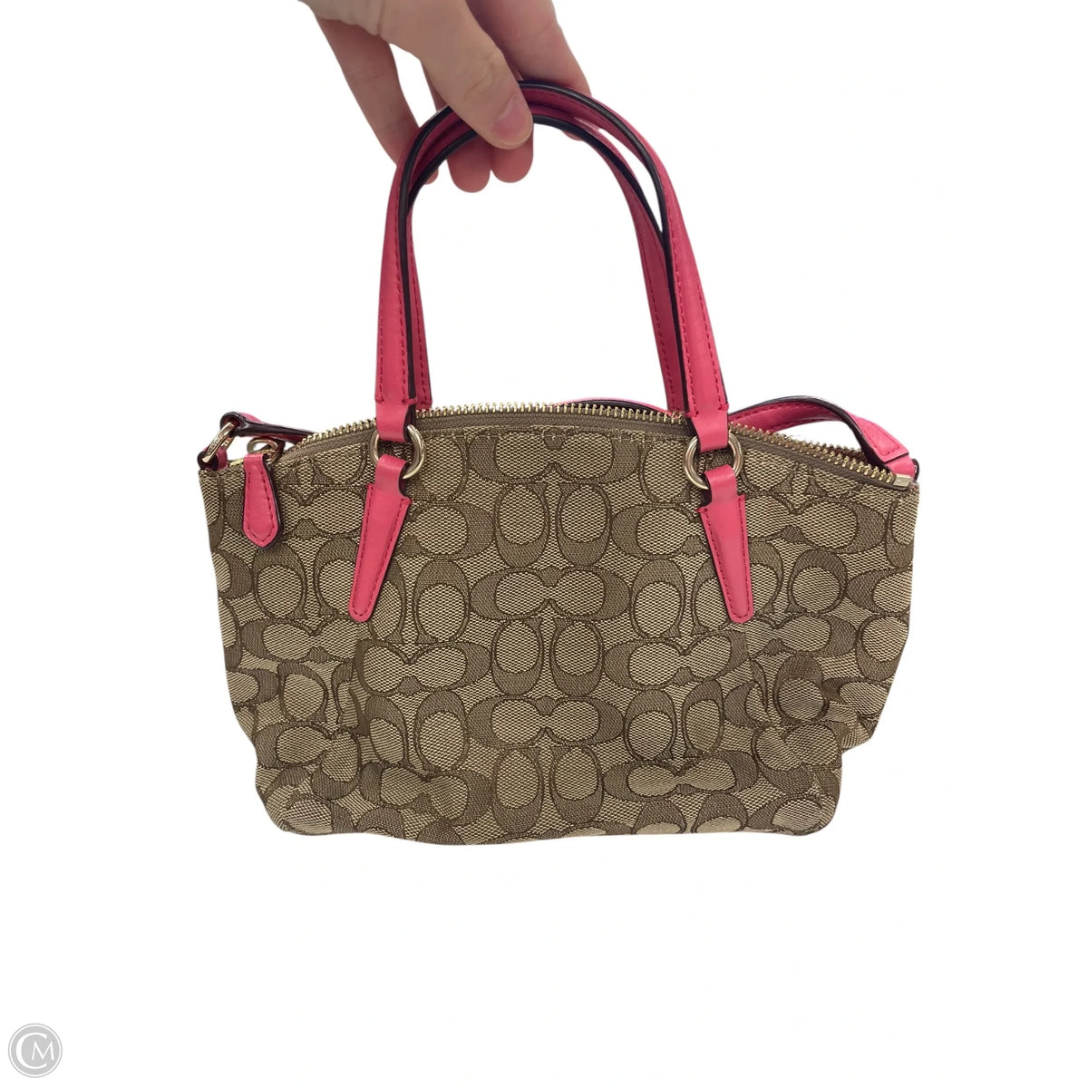 Handbag Designer By Coach, Size: Small