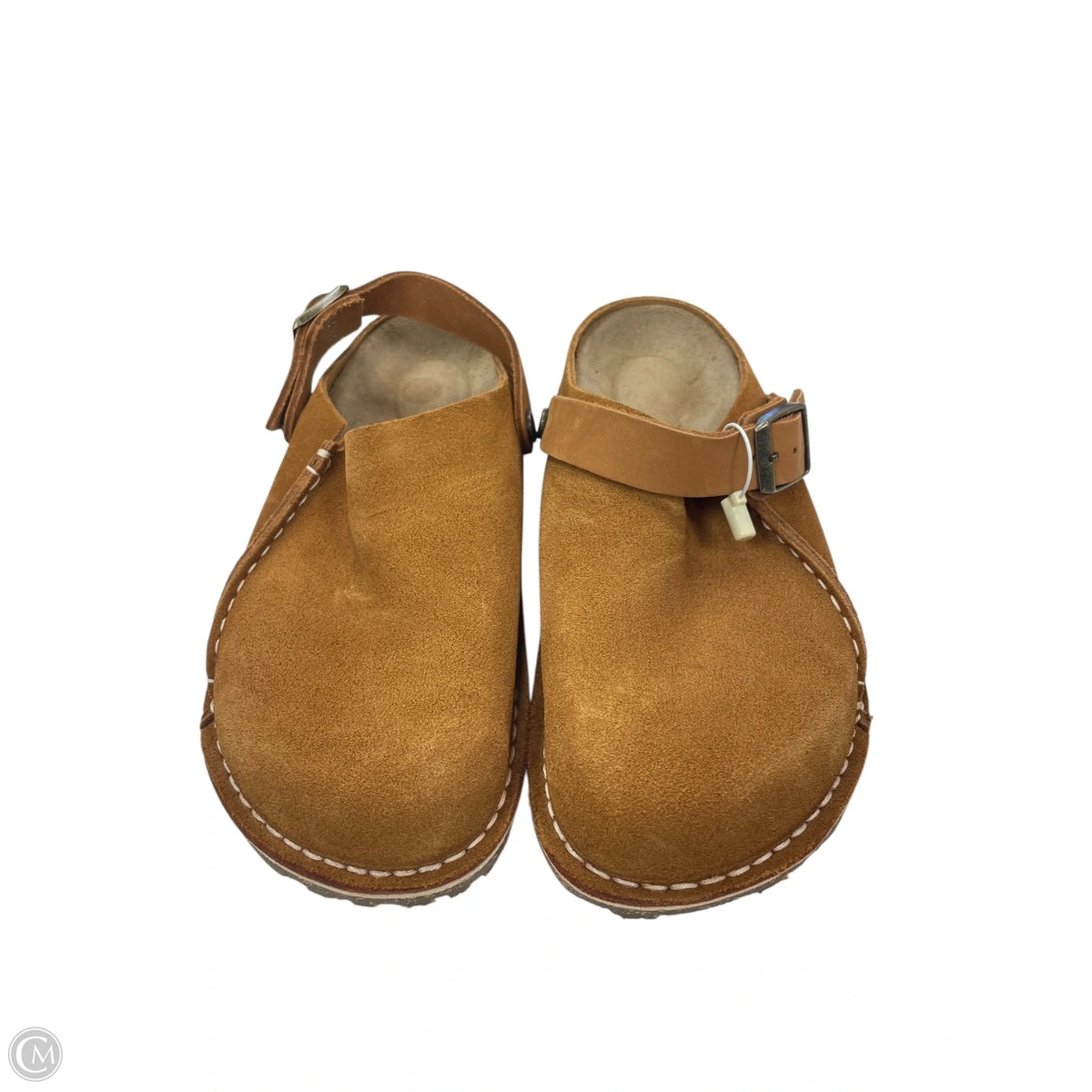 Shoes Flats By Birkenstock In Brown, Size: 7
