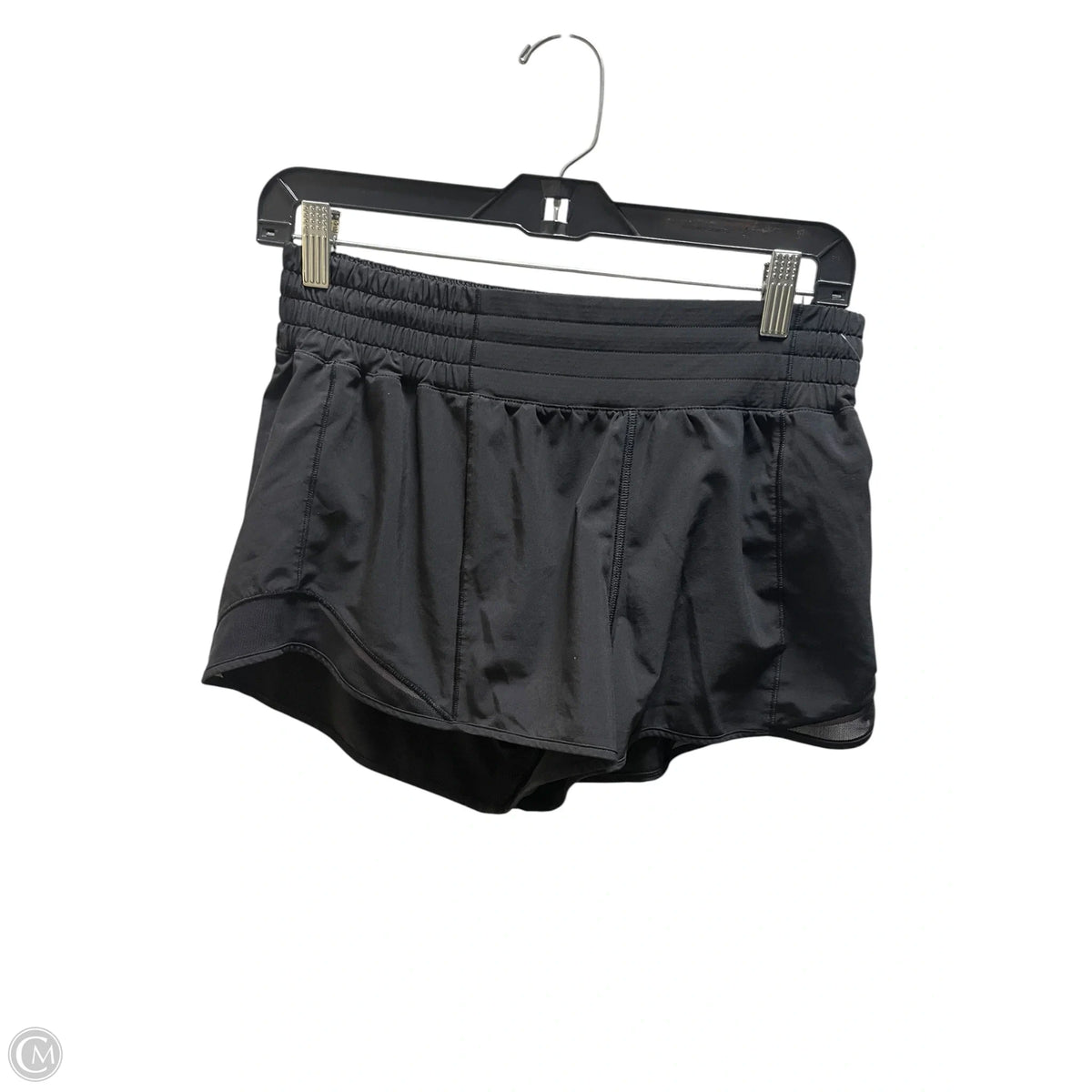 Athletic Shorts By Lululemon In Black, Size: 8