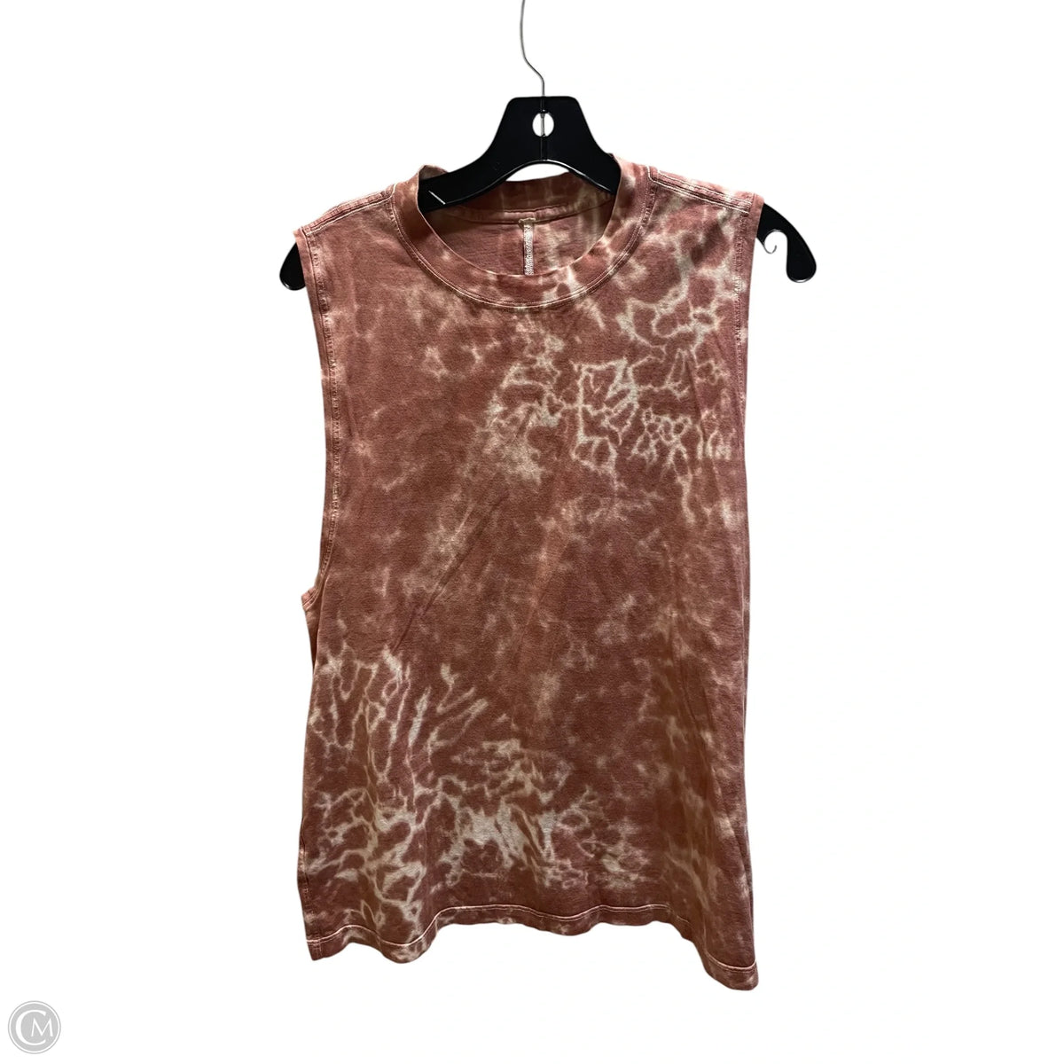 Athletic Tank Top By Lululemon In Orange, Size: L