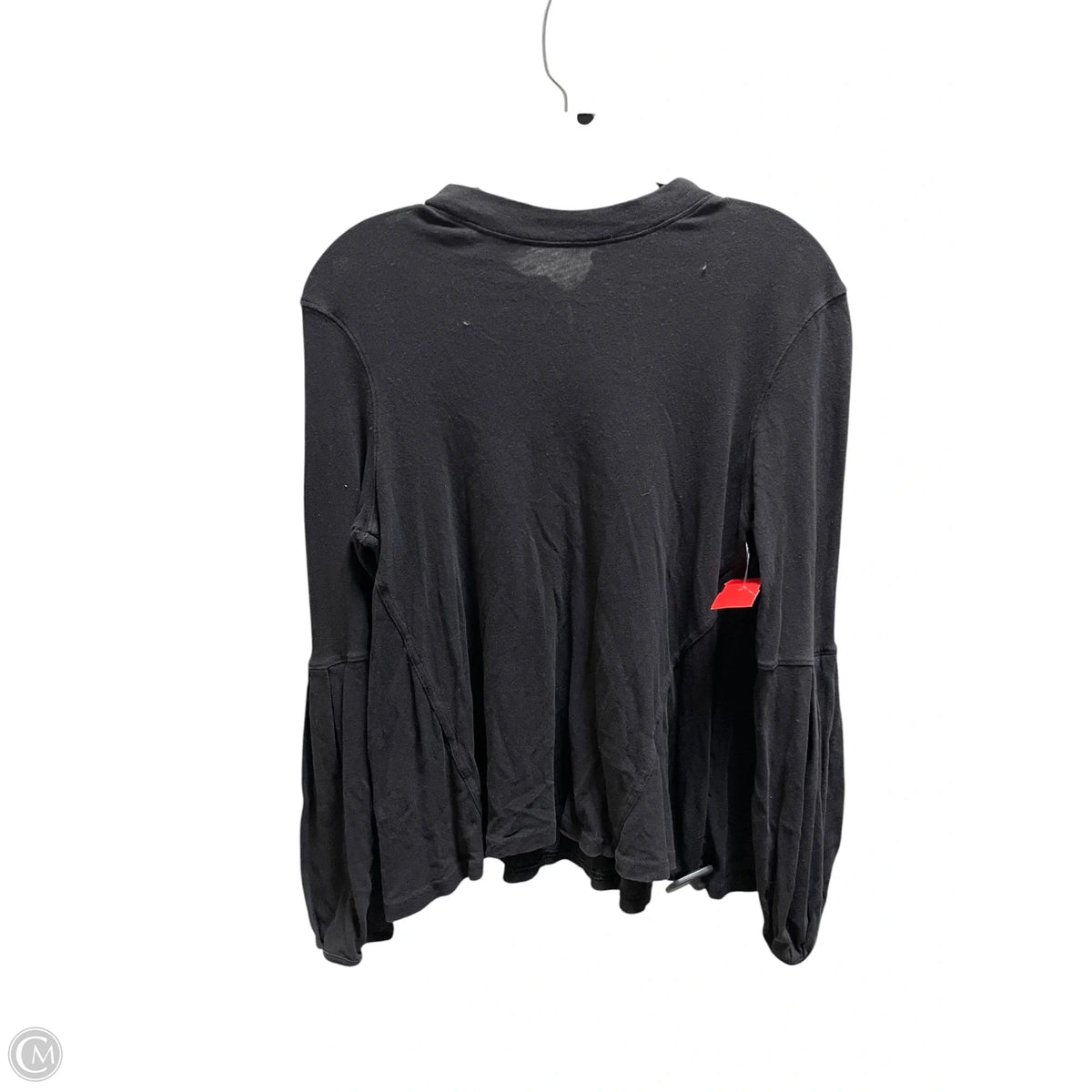 Top Long Sleeve By Free People In Black, Size: M