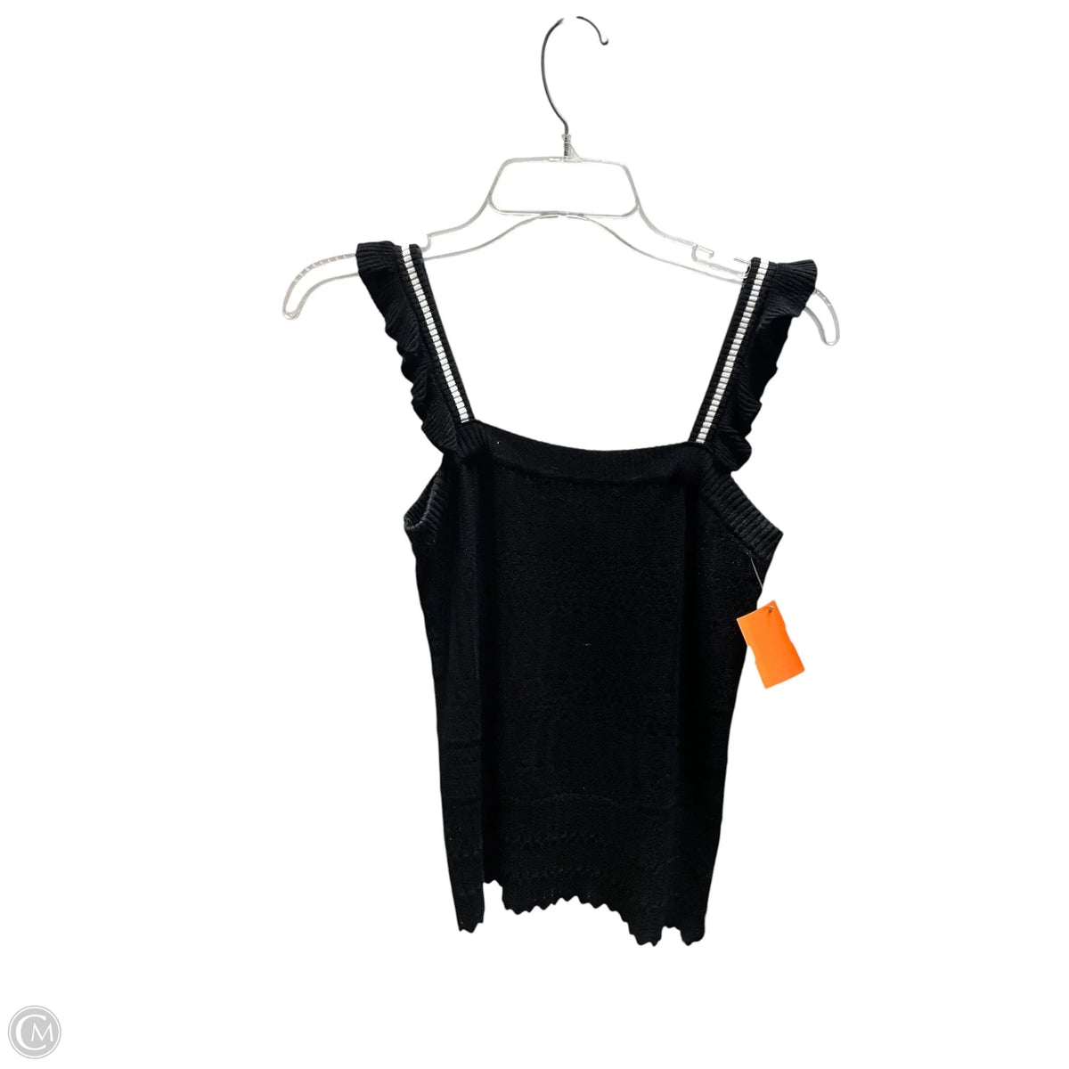 Top Sleeveless By Anthropologie In Black, Size: Xs