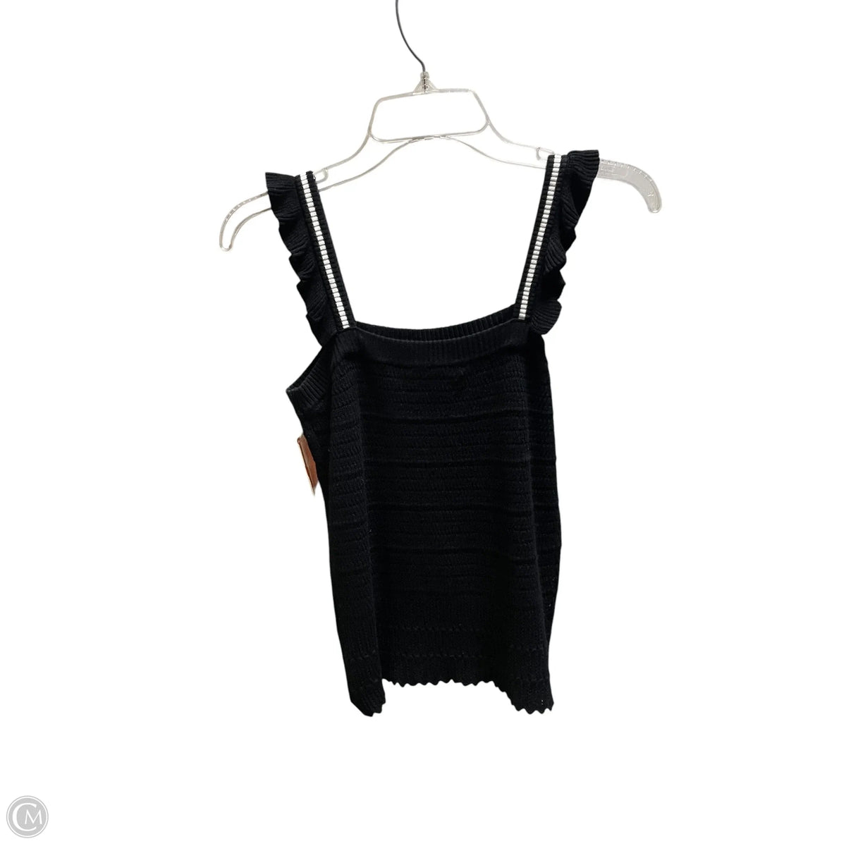 Top Sleeveless By Anthropologie In Black, Size: Xs