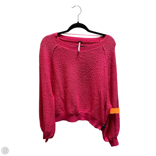 Sweater By Free People In Pink, Size: Xs