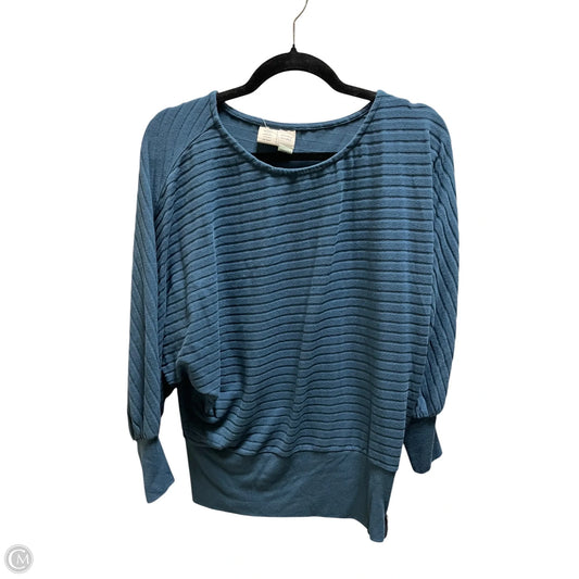 Top Long Sleeve By Saturday/sunday In Blue, Size: Xs