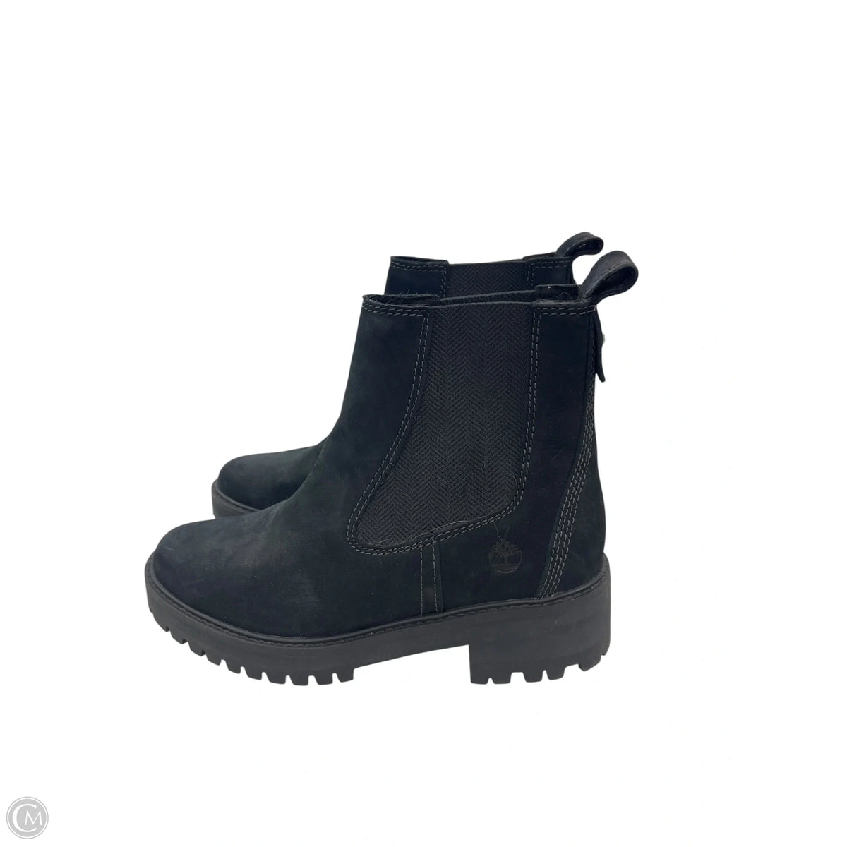 Boots Ankle Flats By Timberland In Black, Size: 7.5