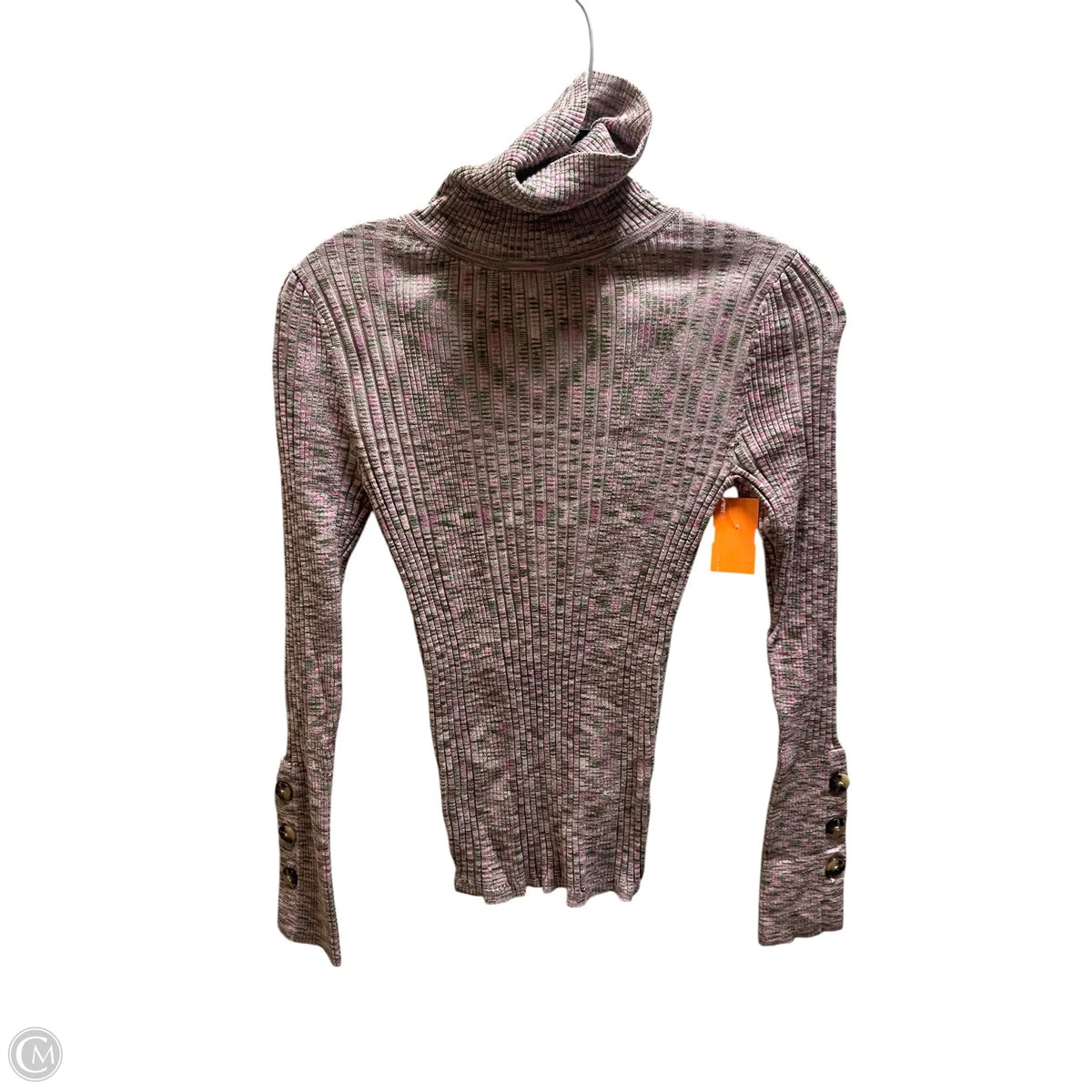 Top Long Sleeve By Anthropologie In Pink, Size: Xs