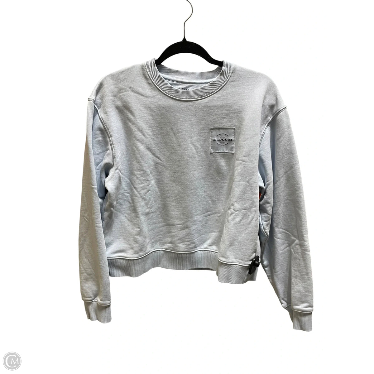 Sweatshirt Designer By Coach In Blue, Size: M