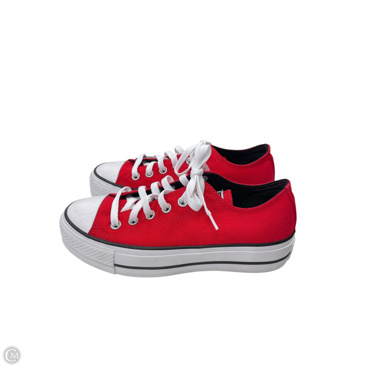 Shoes Sneakers By Converse In Red, Size: 7