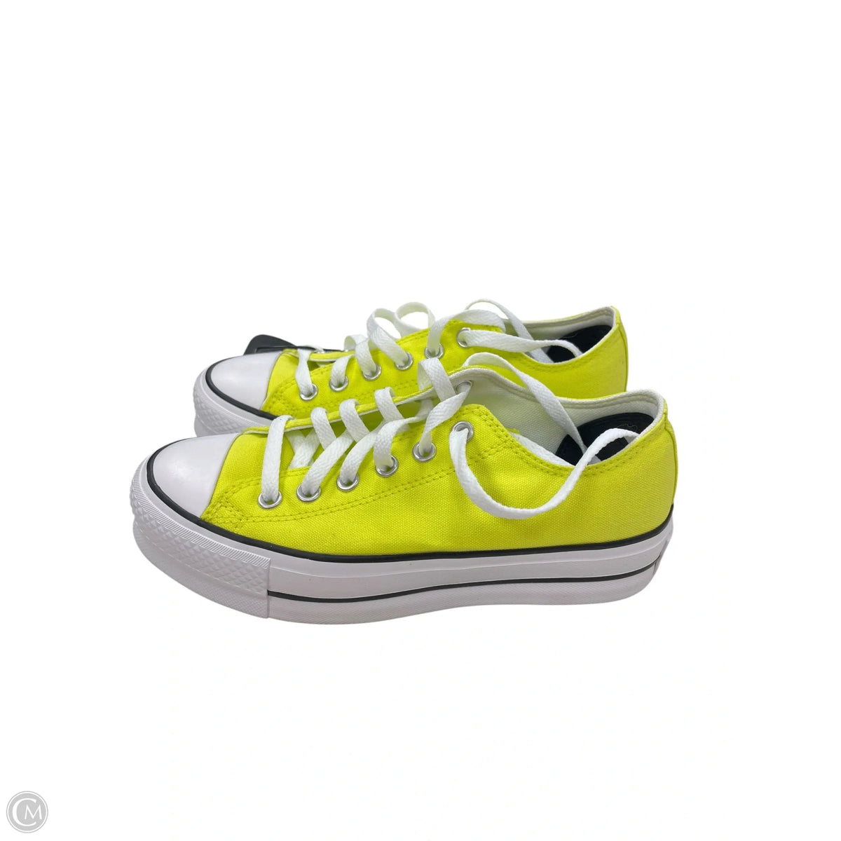 Shoes Sneakers By Converse In Yellow, Size: 6.5