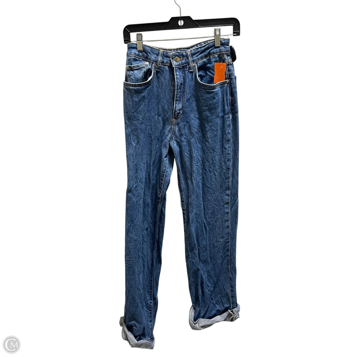 Jeans Straight By Pilcro In Blue Denim, Size: 2