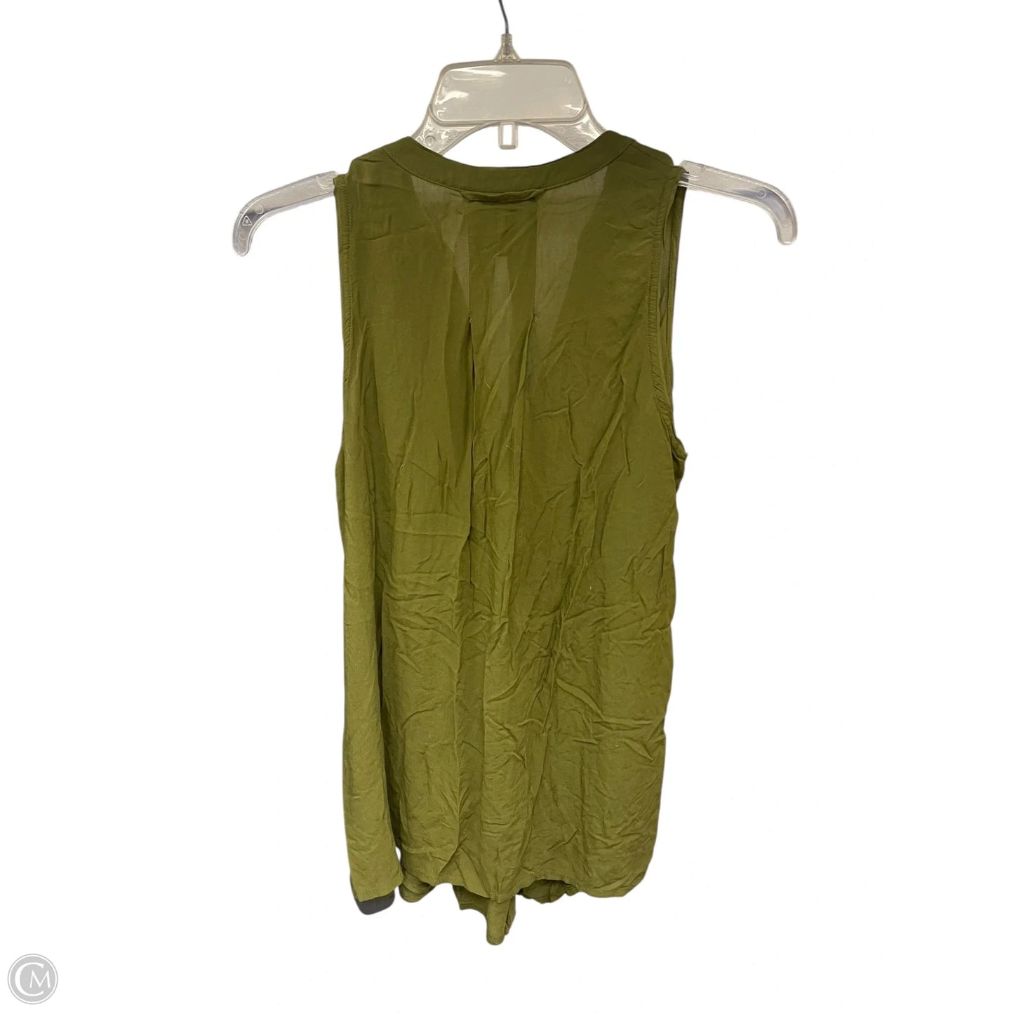 Top Sleeveless By Maeve In Green, Size: 4