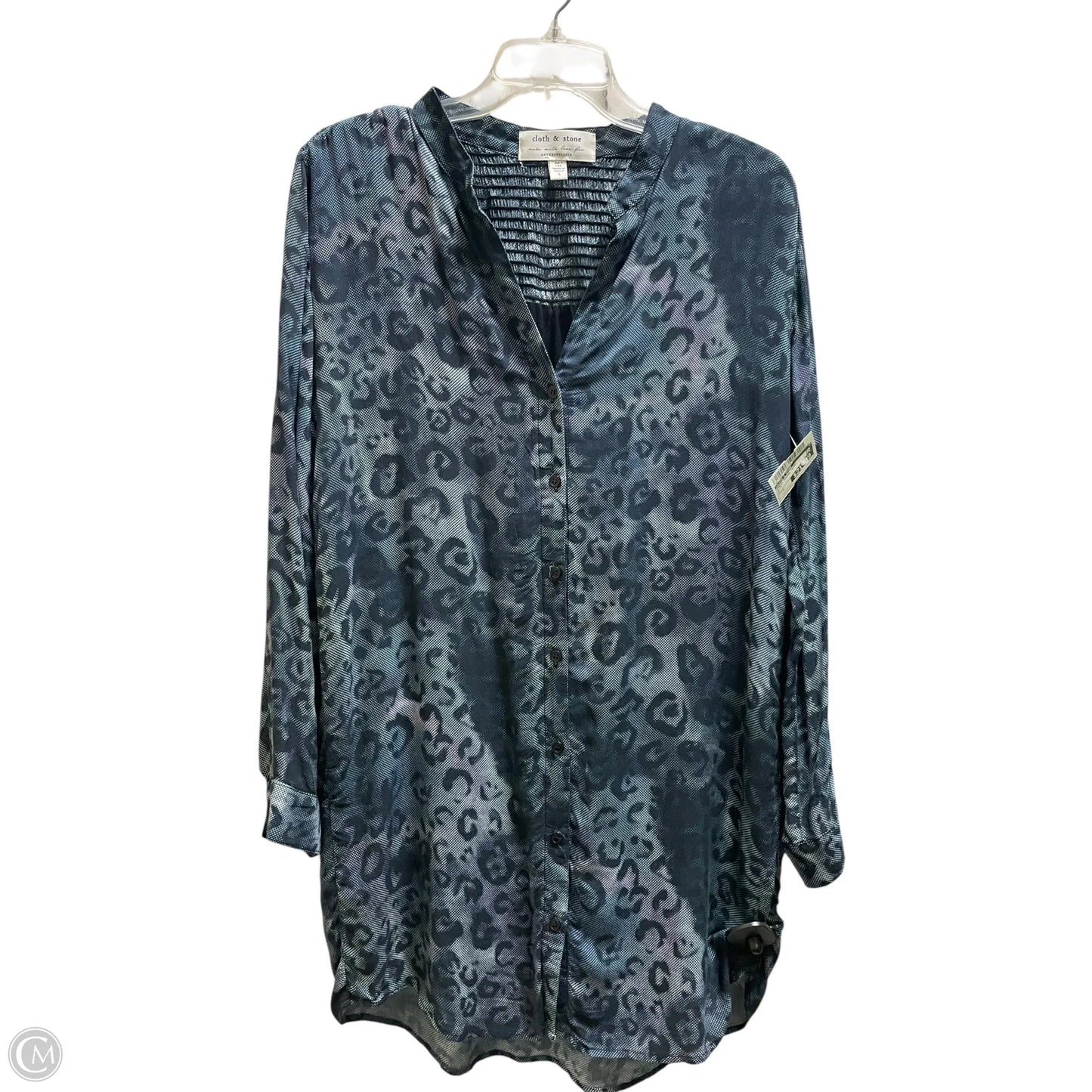 Dress Casual Short By Cloth & Stone In Blue, Size: S