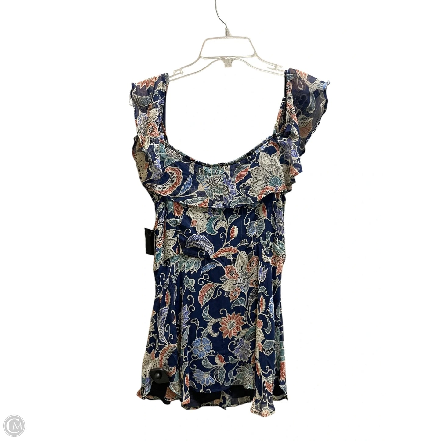 Top Sleeveless By Maeve In Blue, Size: S