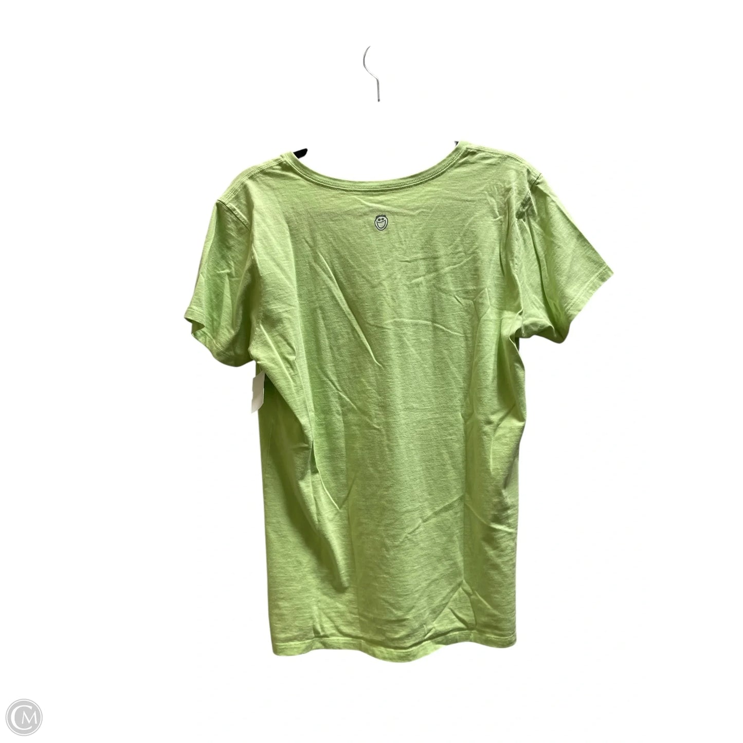 Top Short Sleeve By Life Is Good In Green, Size: L