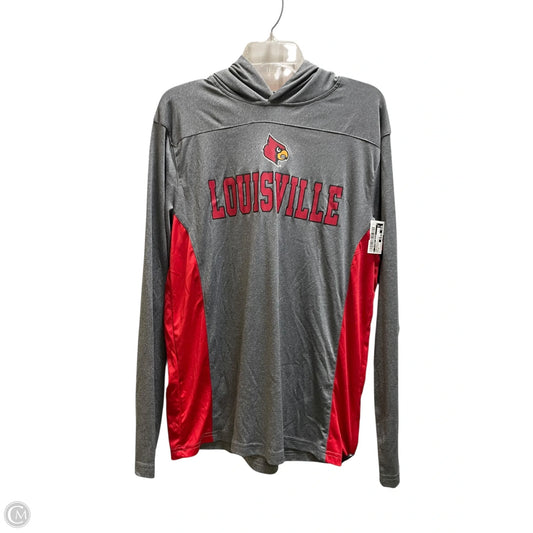 Top Long Sleeve By Clothes Mentor In Grey, Size: M