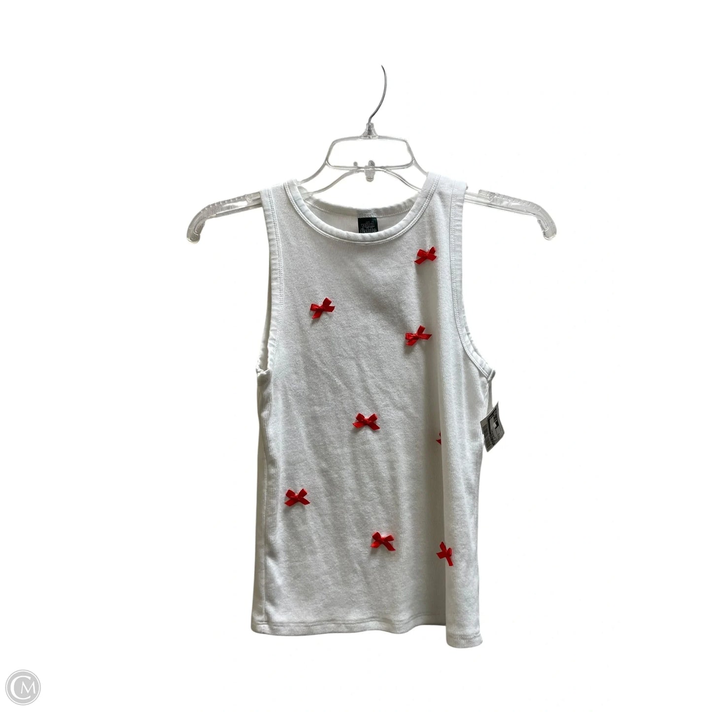 Top Sleeveless By Wild Fable In White, Size: S