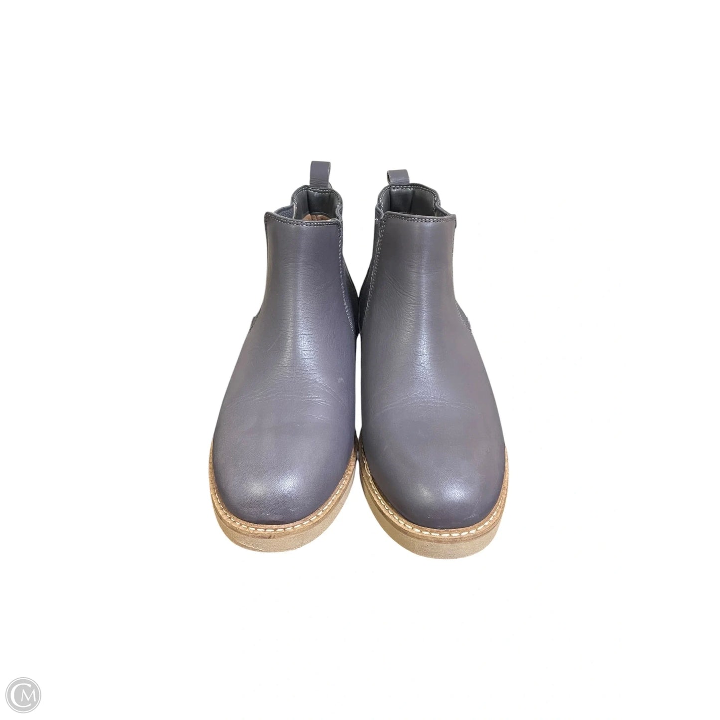 Boots Ankle Flats By Clothes Mentor In Purple, Size: 10