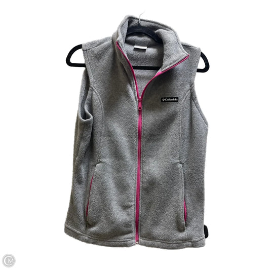 Vest Fleece By Columbia In Grey, Size: M