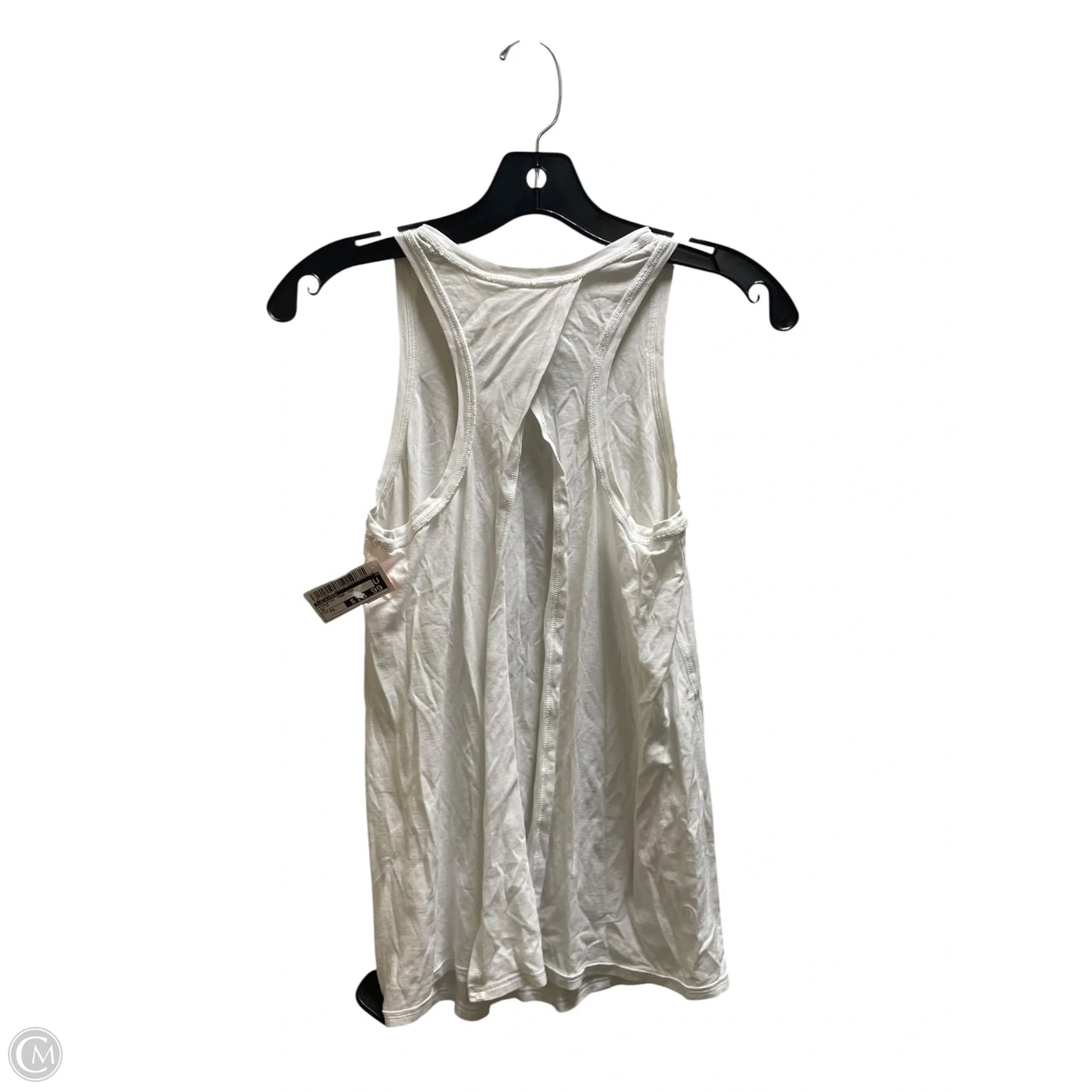 Athletic Tank Top By Lululemon In White, Size: Xs