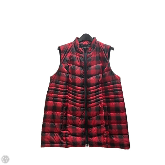 Vest Puffer & Quilted By J. Jill In Red, Size: Xl