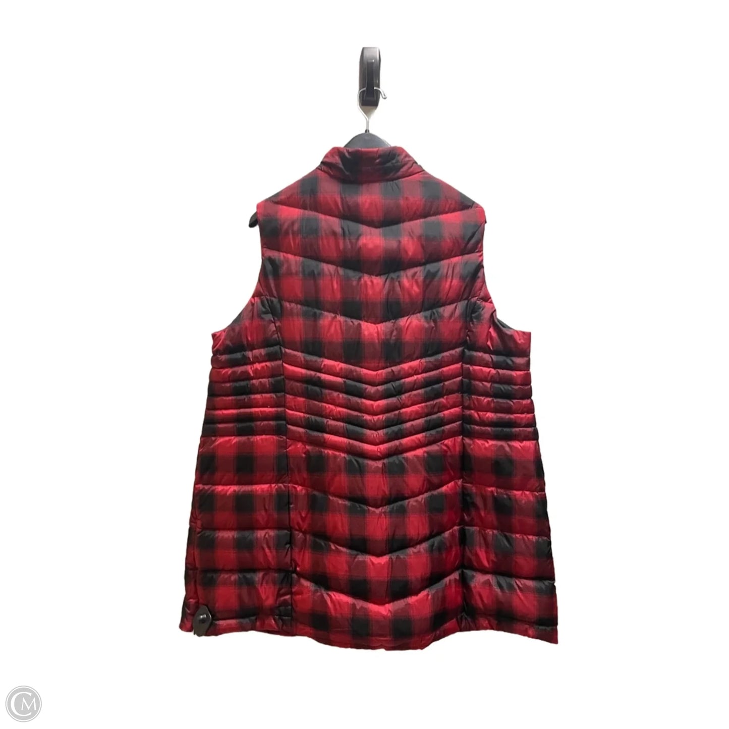 Vest Puffer & Quilted By J. Jill In Red, Size: Xl